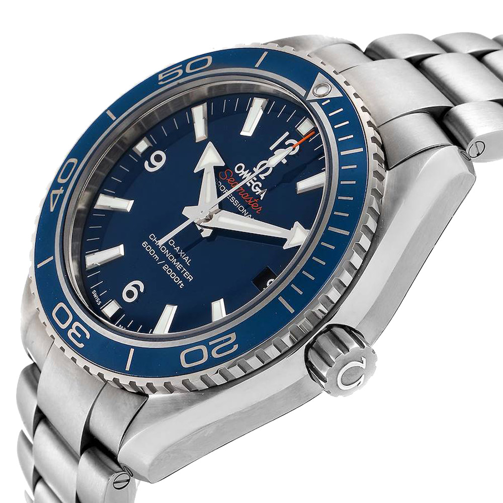 

Omega Blue Titanium Seamaster Planet Ocean 232.90.42.21.03.001 Men's Wristwatch 42 MM