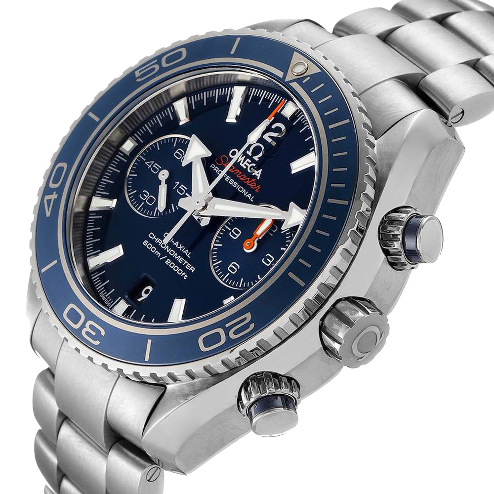 

Omega Blue Titanium Planet Ocean Co-Axial 232.90.46.51.03.001 Men's Wristwatch 45.5 MM