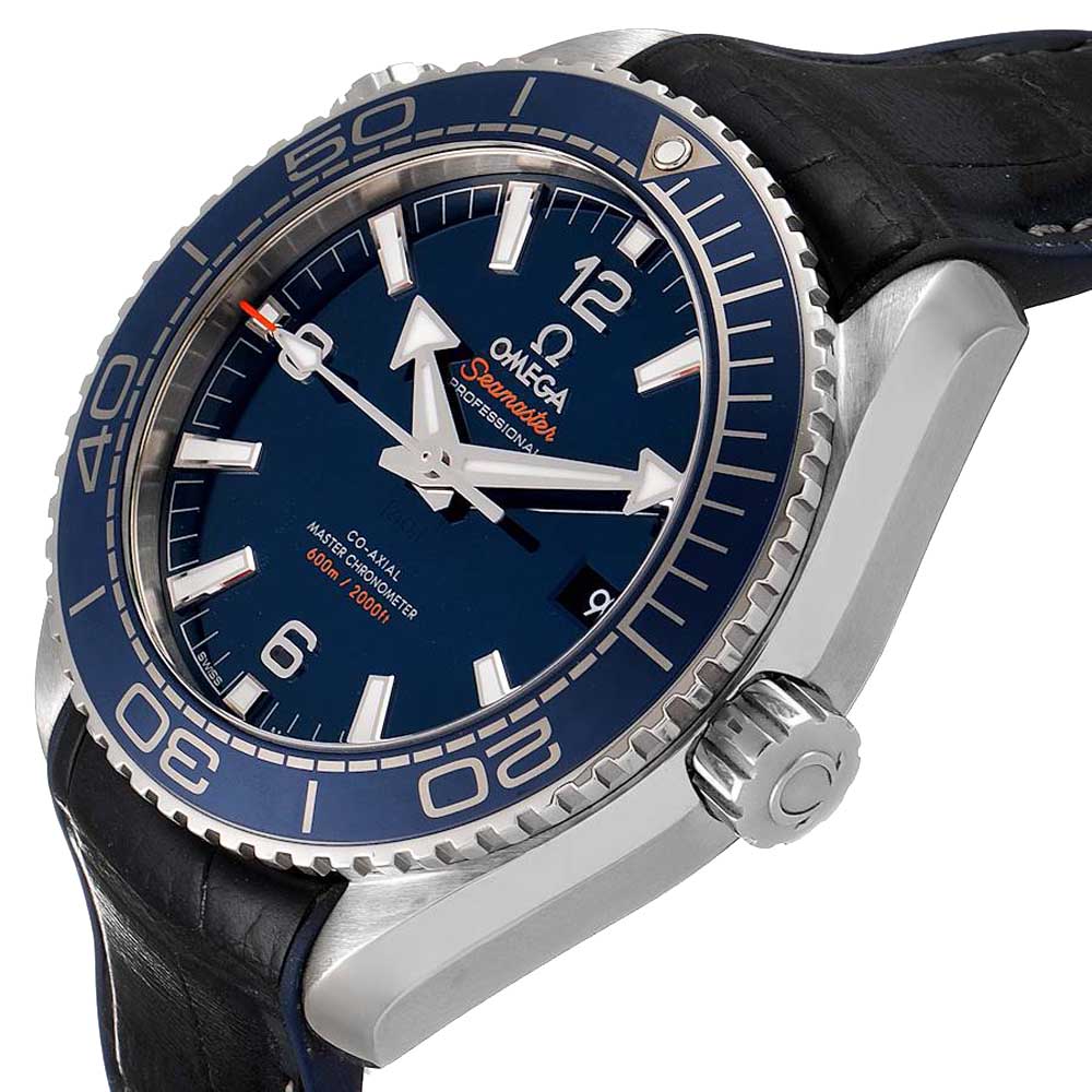 

Omega Blue Stainless Steel Seamaster Planet Ocean 232.92.42.21.03.001 Men's Wristwatch 42 MM