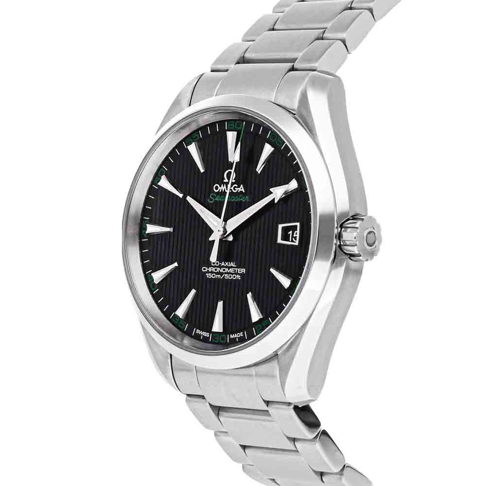 

Omega Black Stainless Steel Seamaster Aqua Terra 150m Golf 231.10.42.21.01.001 Men's Wristwatch 41.5 MM