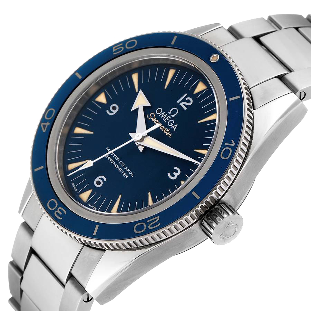 

Omega Blue Titanium Seamaster 300 233.90.41.21.03.001 Men's Wristwatch 41 MM