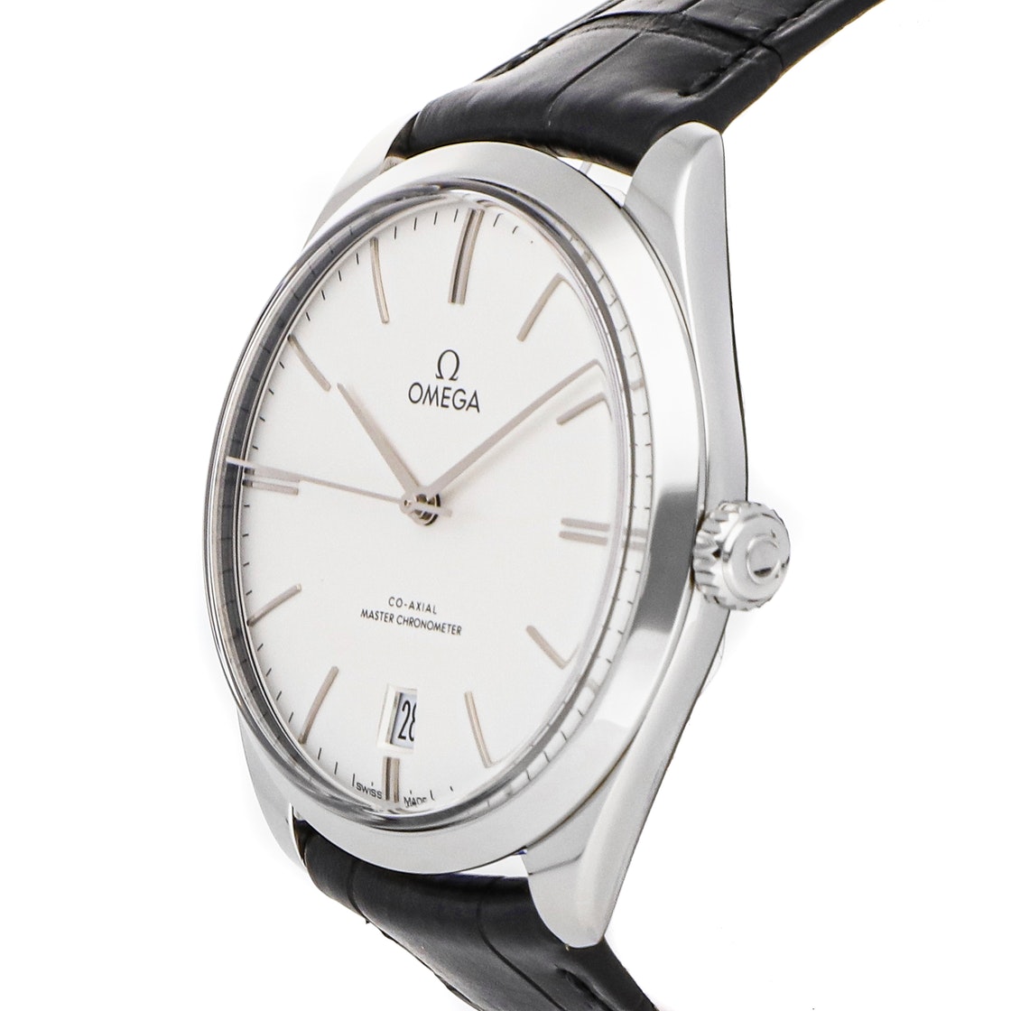 

Omega Silver Stainless Steel De Ville Tresor 435.13.40.21.02.001 Men's Wristwatch 40 MM