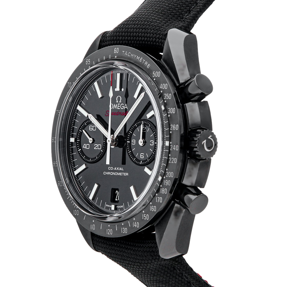 

Omega Black Ceramic Speedmaster Moonwatch "Dark Side of the Moon" 311.92.44.51.01.007 Men's Wristwatch 44 MM