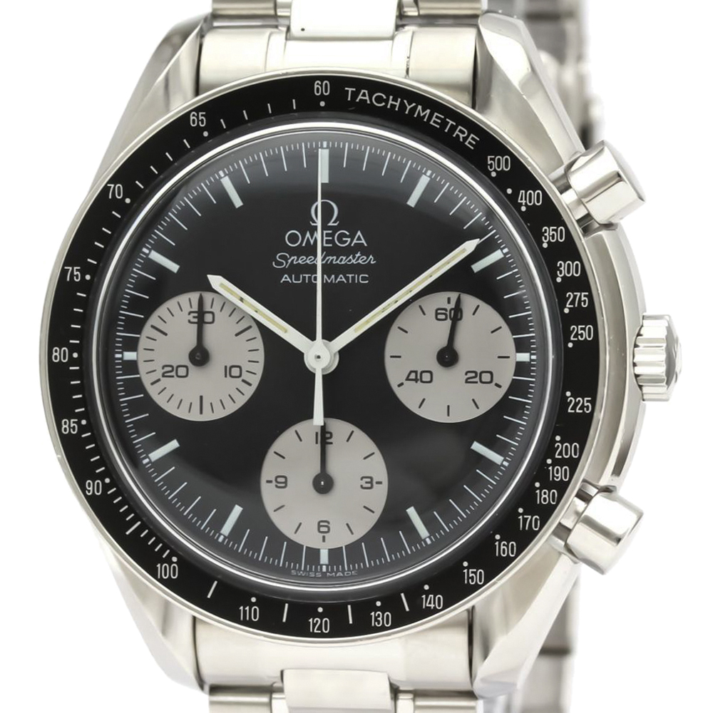 

Omega Black Stainless Steel Speedmaster LTD Edition Japan Automatic 3510.52 Men's Wristwatch 39 MM