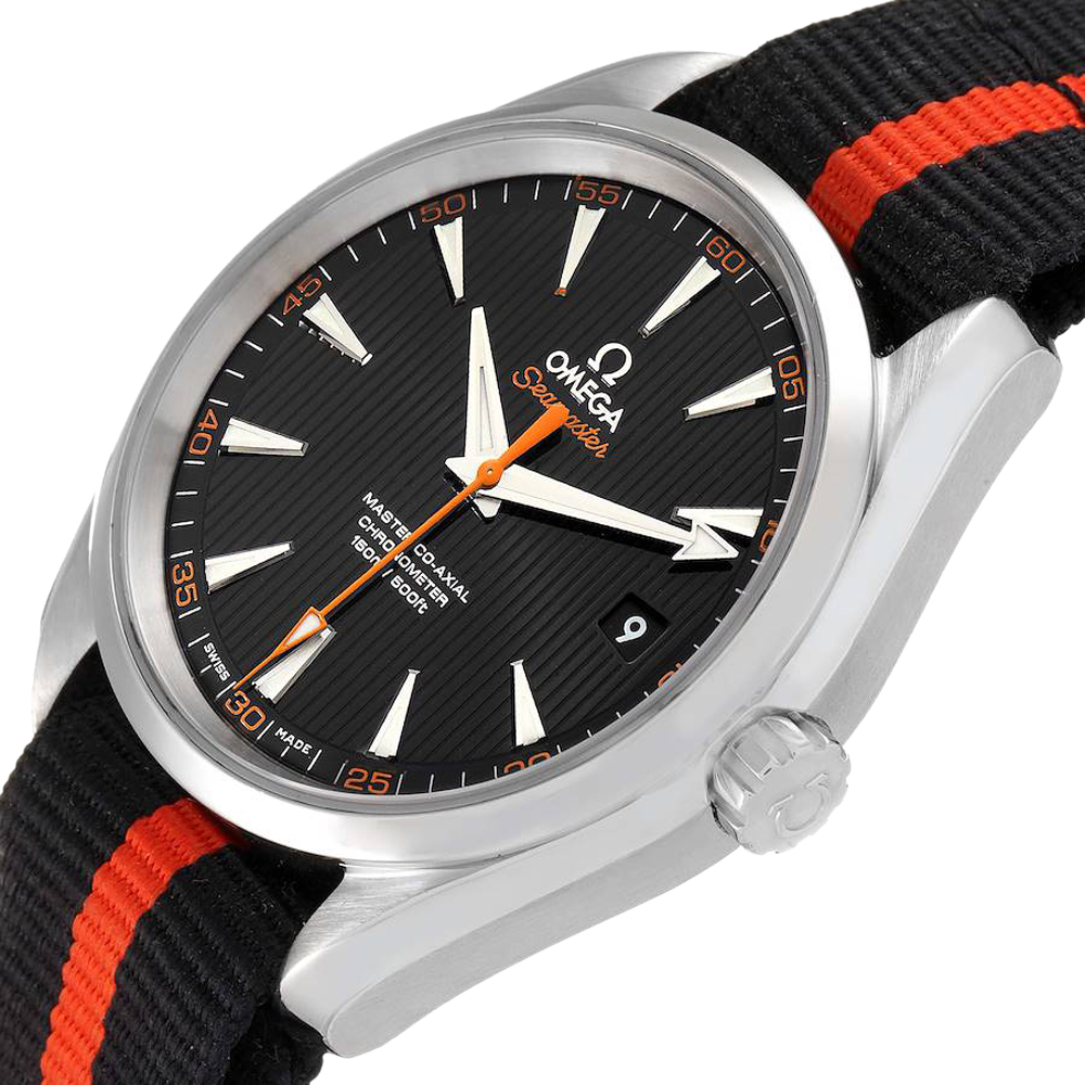 

Omega Black Stainless Steel Seamaster Aqua Terra 231.12.42.21.01.002 Men's Wristwatch