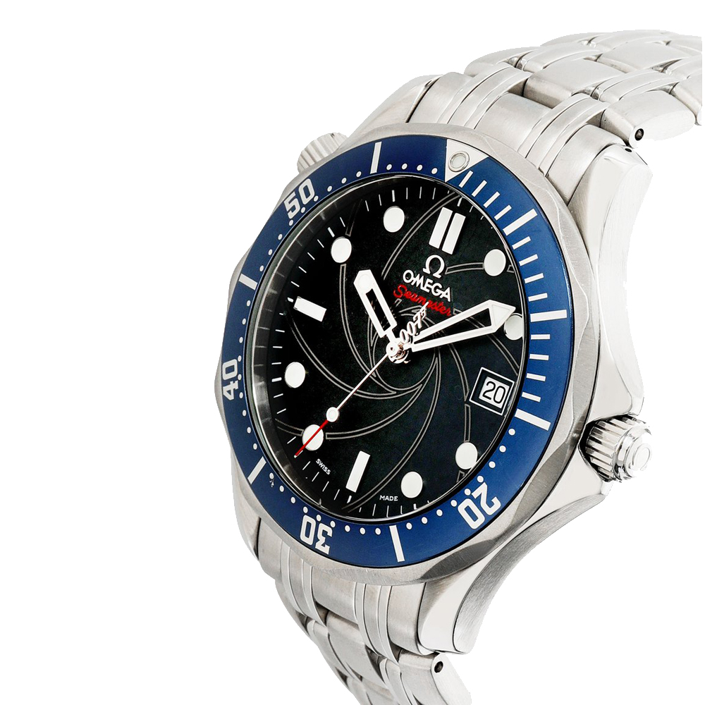 

Omega Blue Stainless Steel Seamaster Professional 2226.80.80 Men's Wristwatch 41 MM