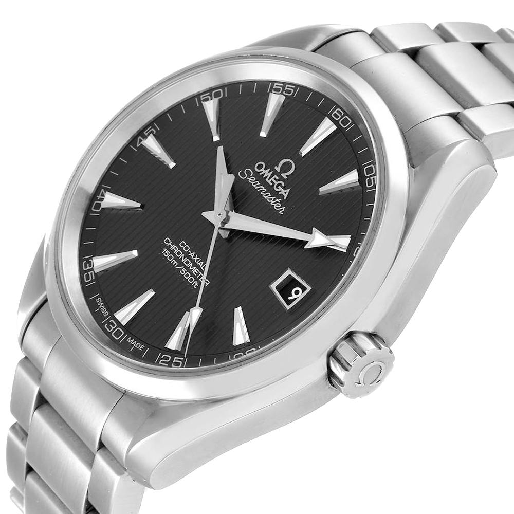 

Omega Grey Stainless Steel Seamaster Aqua Terra Co-Axial 231.10.42.21.06.001 Men's Wristwatch 41.5 MM