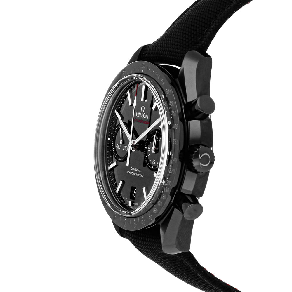 

Omega Black Ceramic Speedmaster Moonwatch "Dark Side of the Moon" 311.92.44.51.01.003 Men's Wristwatch 44 MM