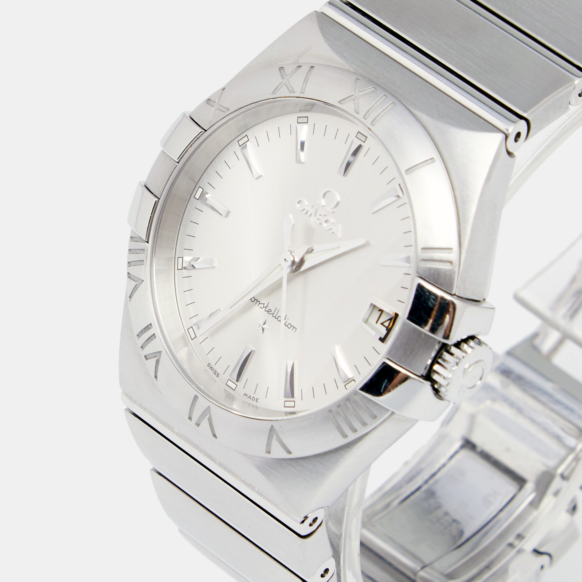 

Omega Silver Stainless Steel Constellation