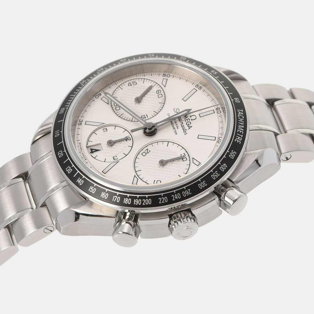 

Omega Silver Stainless Steel Speedmaster Racing 326.30.40.50.02.001 Men's Wristwatch 40 mm