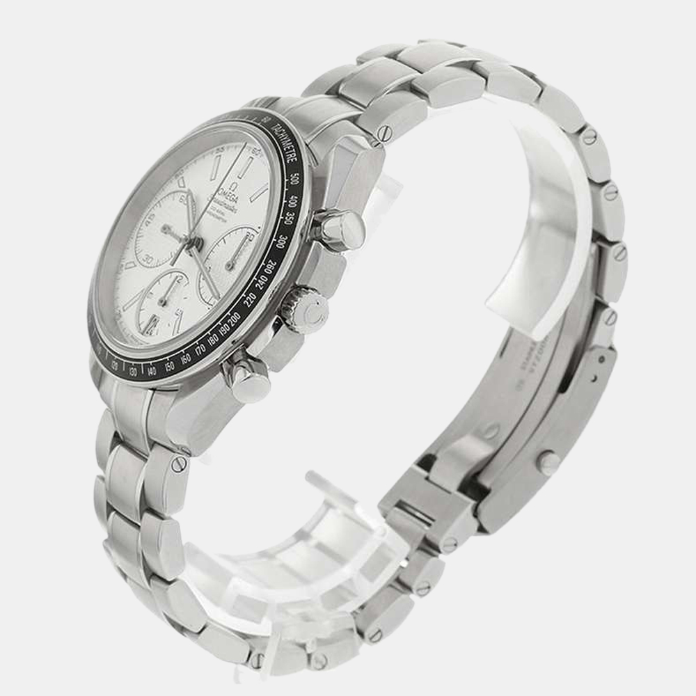 

Omega Silver Stainless Steel Speedmaster Racing 326.30.40.50.02.001 Men's Wristwatch 40 mm