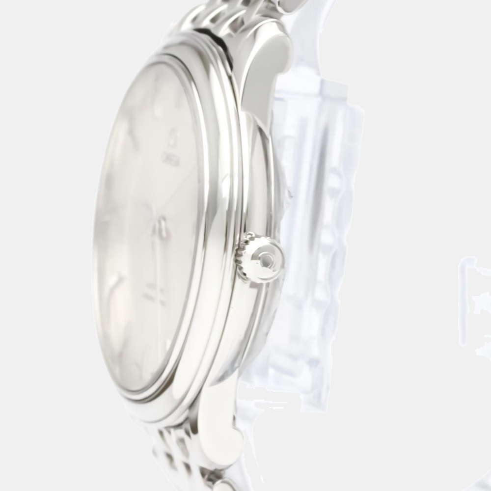 

Omega Silver Stainless Steel De Ville Automatic 4500.31 Men's Wristwatch 34 mm
