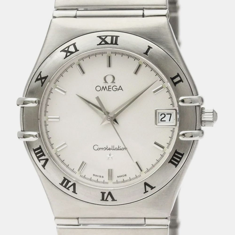 

Omega Silver Stainless Steel Constellation