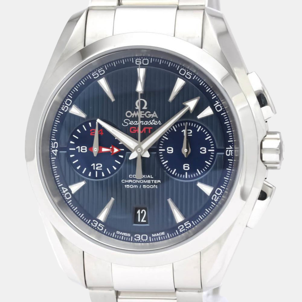 

Omega Blue Stainless Steel Seamaster Aqua Terra 231.10.43.52.03.001 Automatic Men's Wristwatch 43 mm