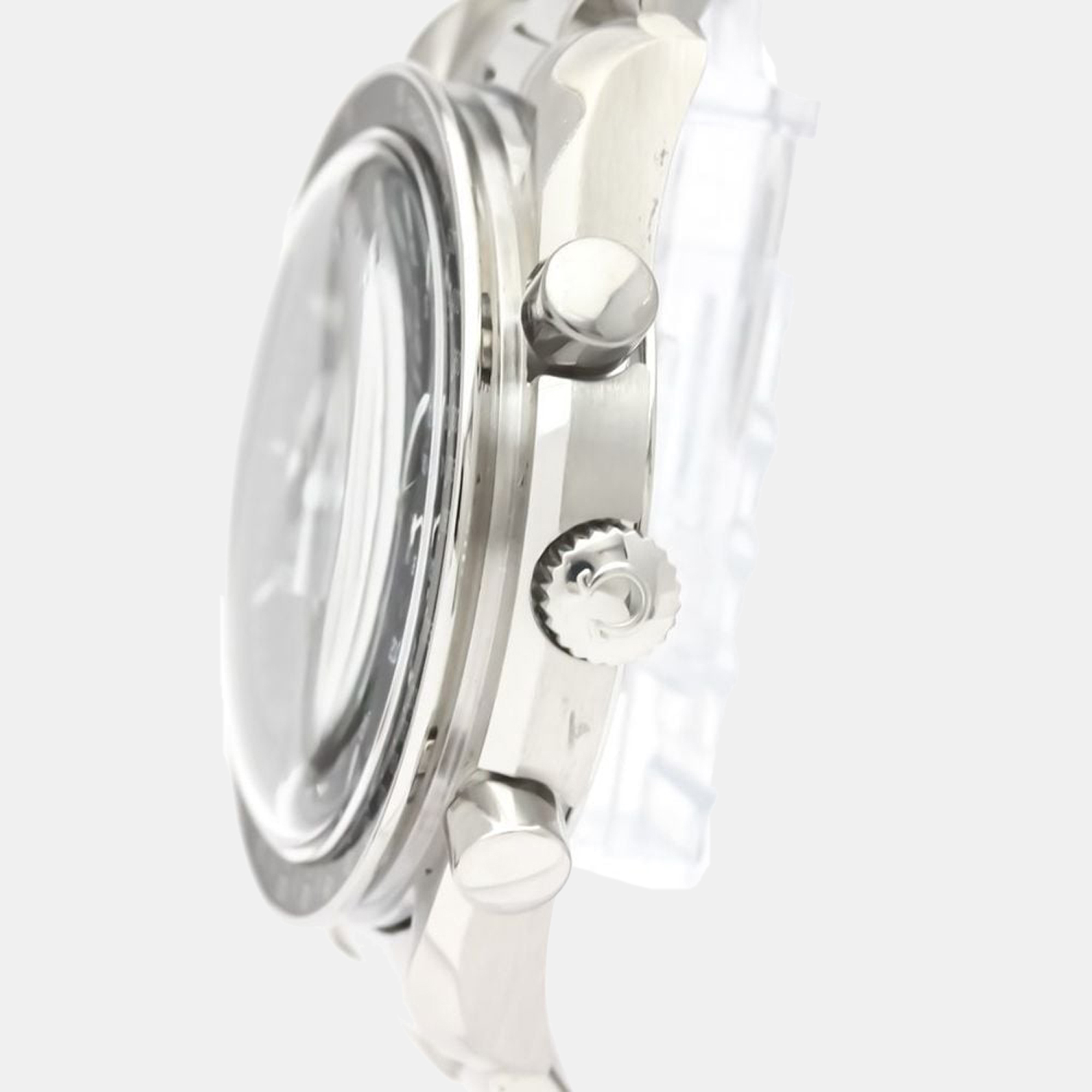 

Omega Black Stainless Steel Speedmaster 3510.50 Automatic Men's Wristwatch 39 mm