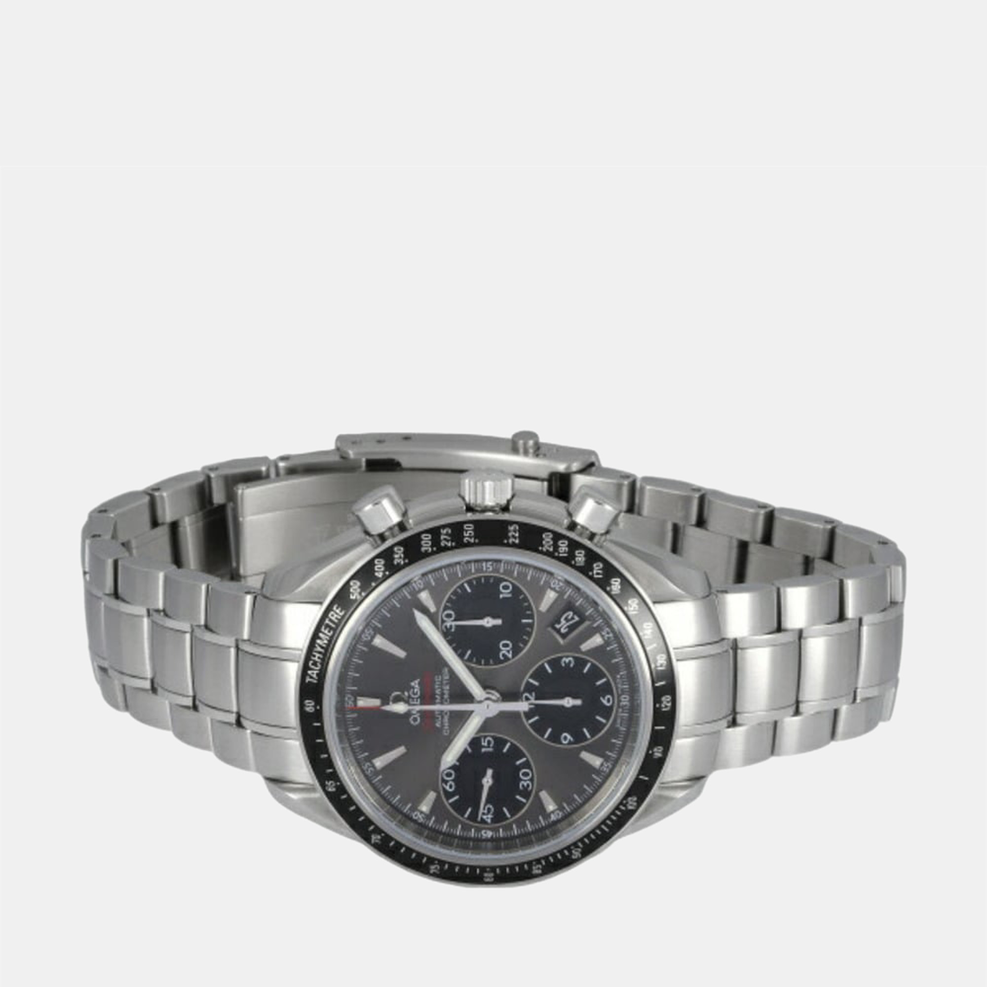 

Omega Grey Stainless Steel Speedmaster 323.30.40.40.06.001 Automatic Men's Wristwatch 40 mm