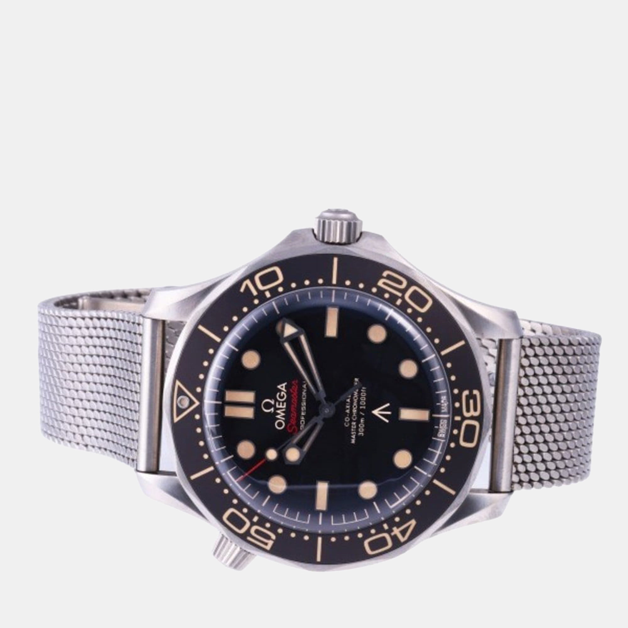 

Omega Brown Titanium Seamaster Diver 210.90.42.20.01.001 Automatic Men's Wristwatch 42 mm