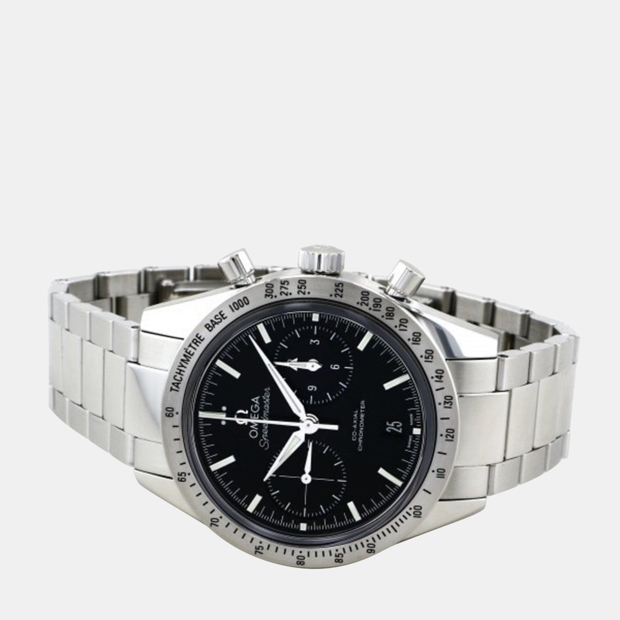 

Omega Black Stainless Steel Speedmaster 331.10.42.51.01.001 Automatic Men's Wristwatch 41.5 mm