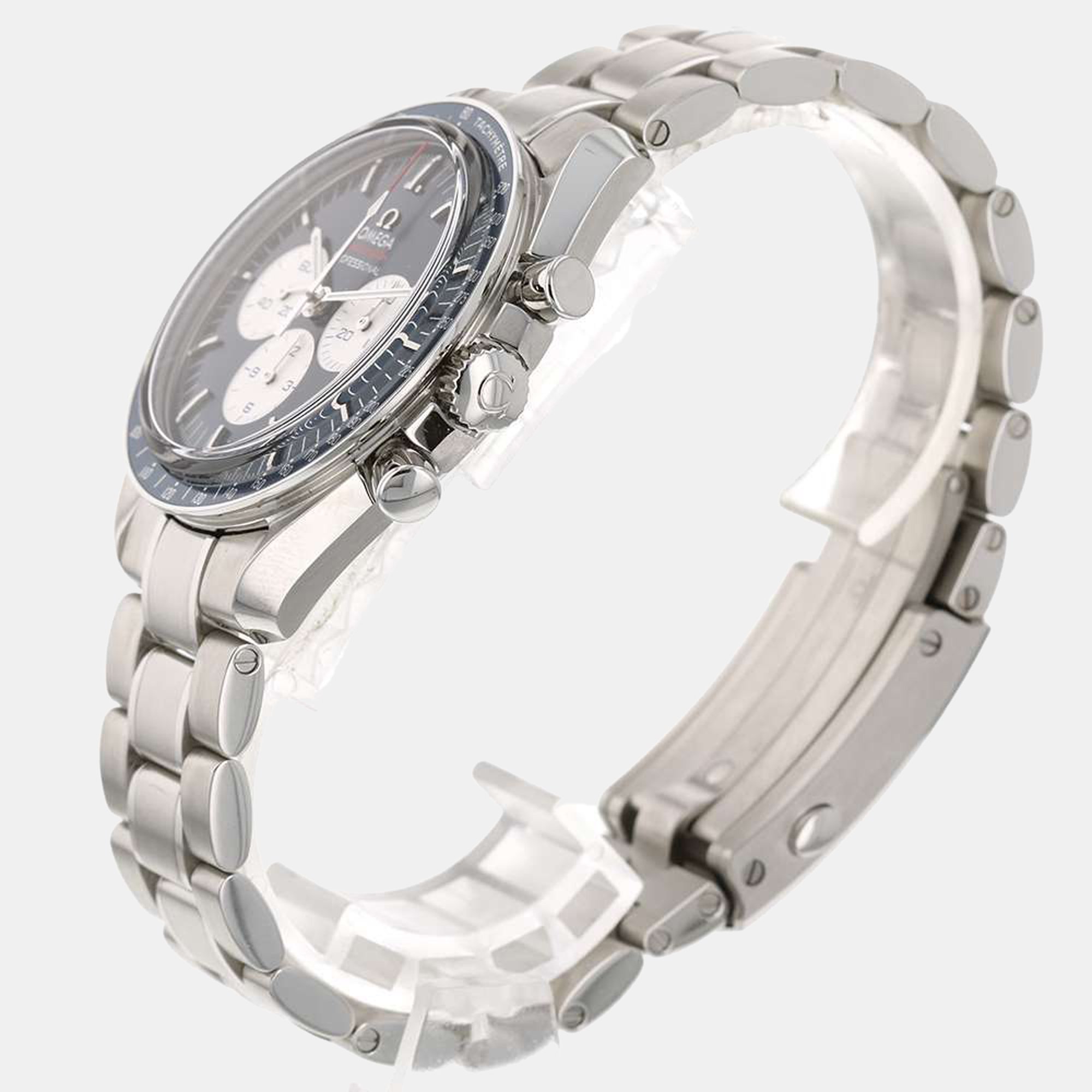 

Omega Blue Stainless Steel Speedmaster 522.30.42.30.03.001 Manual Winding Men's Wristwatch 42 mm