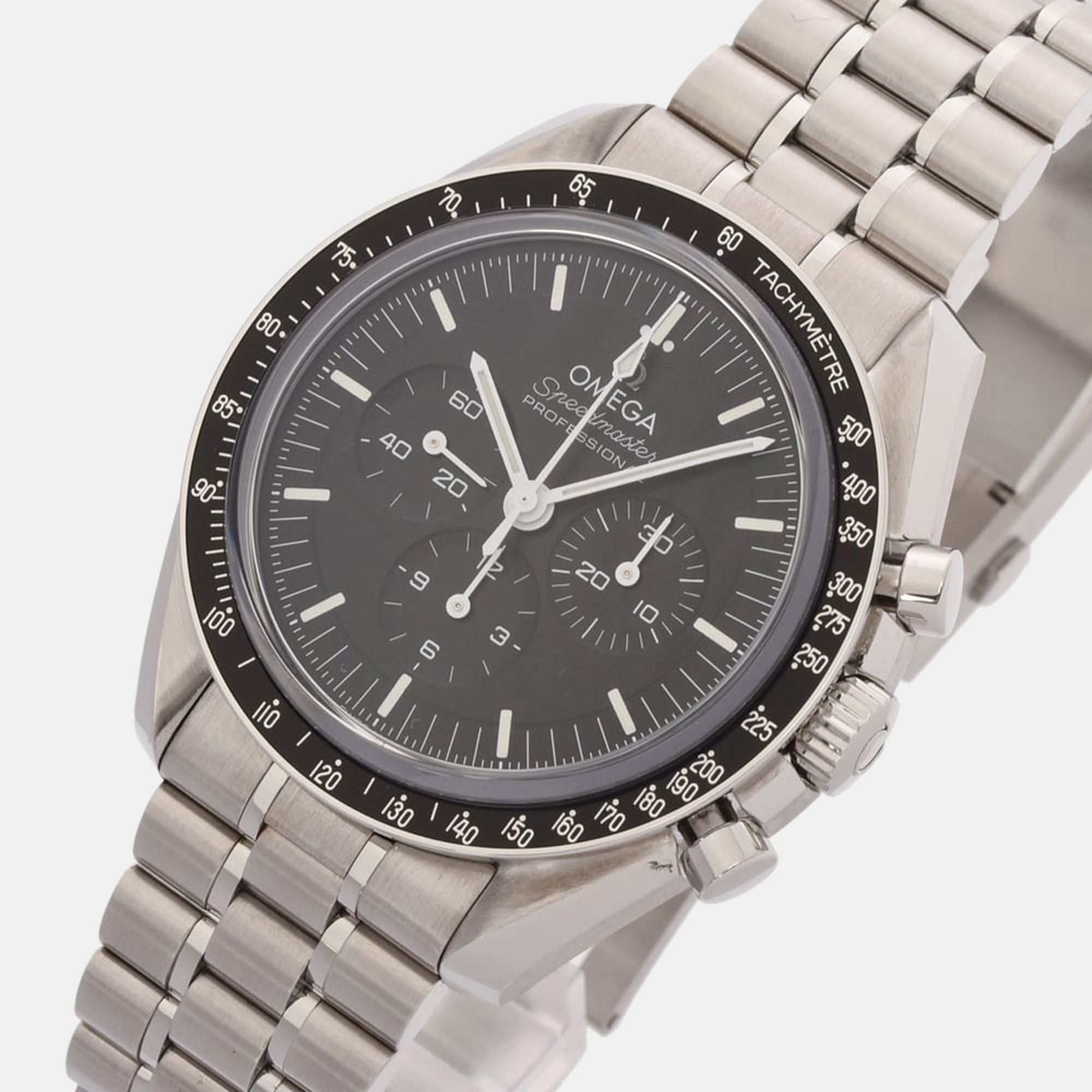 

Omega Black Stainless Steel Speedmaster 310.30.42.50.01.002 Automatic Men's Wristwatch 42 mm