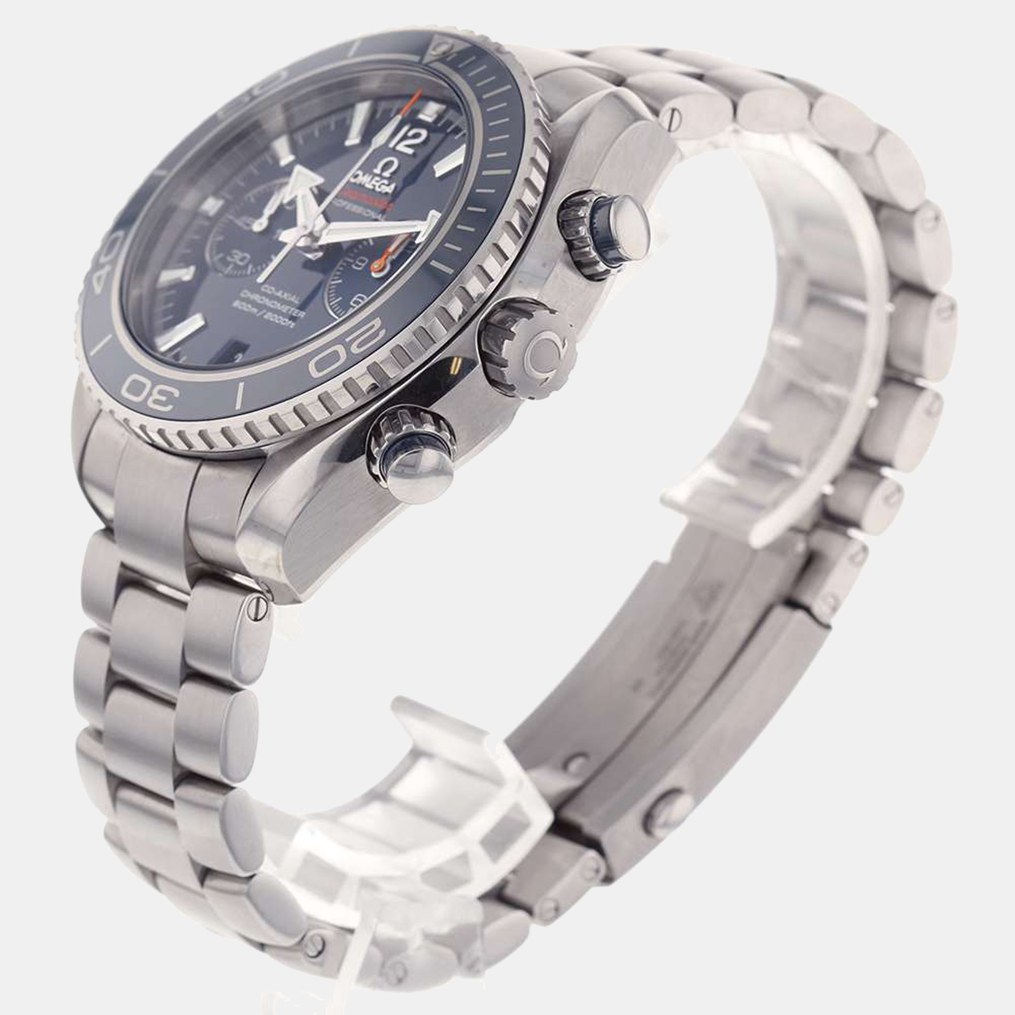 

Omega Blue Stainless Steel Seamaster Planet Ocean 232.90.46.51.03.001 Men's Wristwatch 45.5 mm