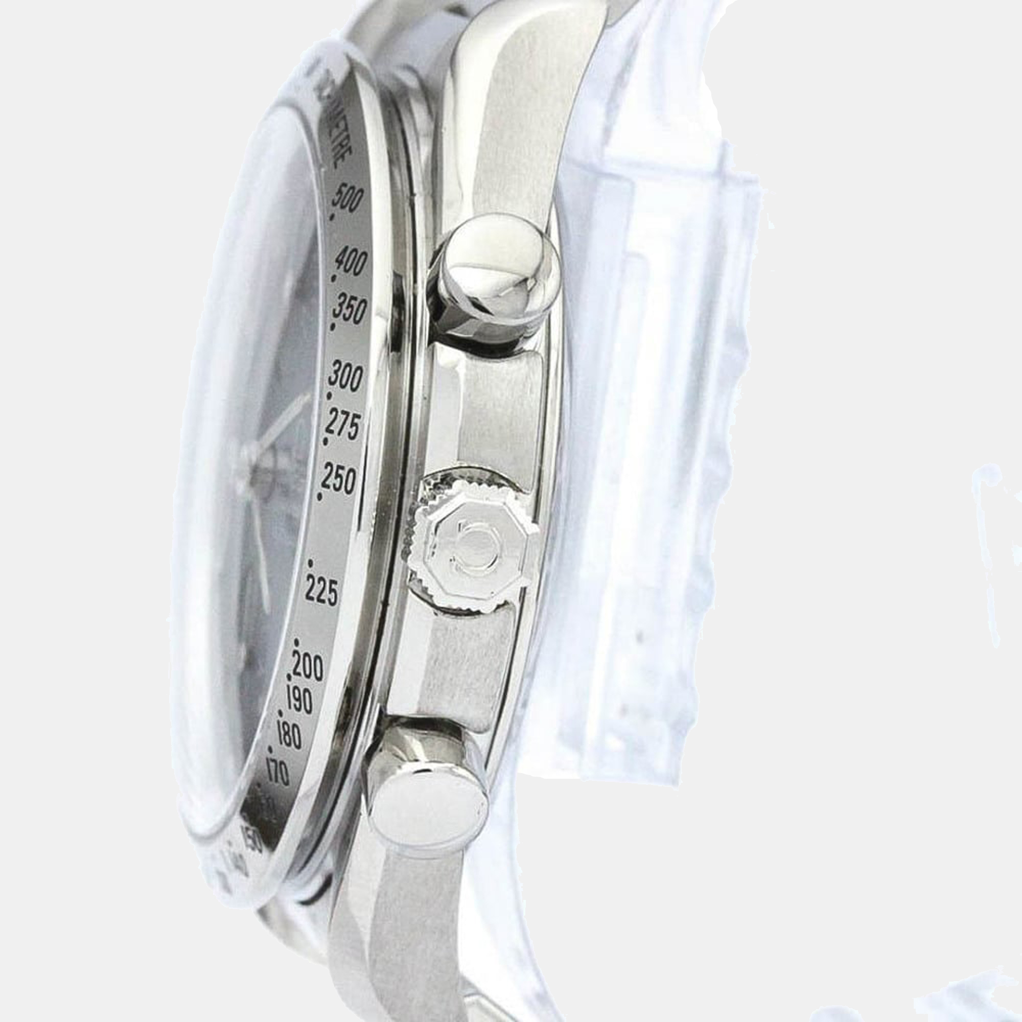 

Omega Blue Stainless Steel Speedmaster 3511.80 Men's Wristwatch 39 mm