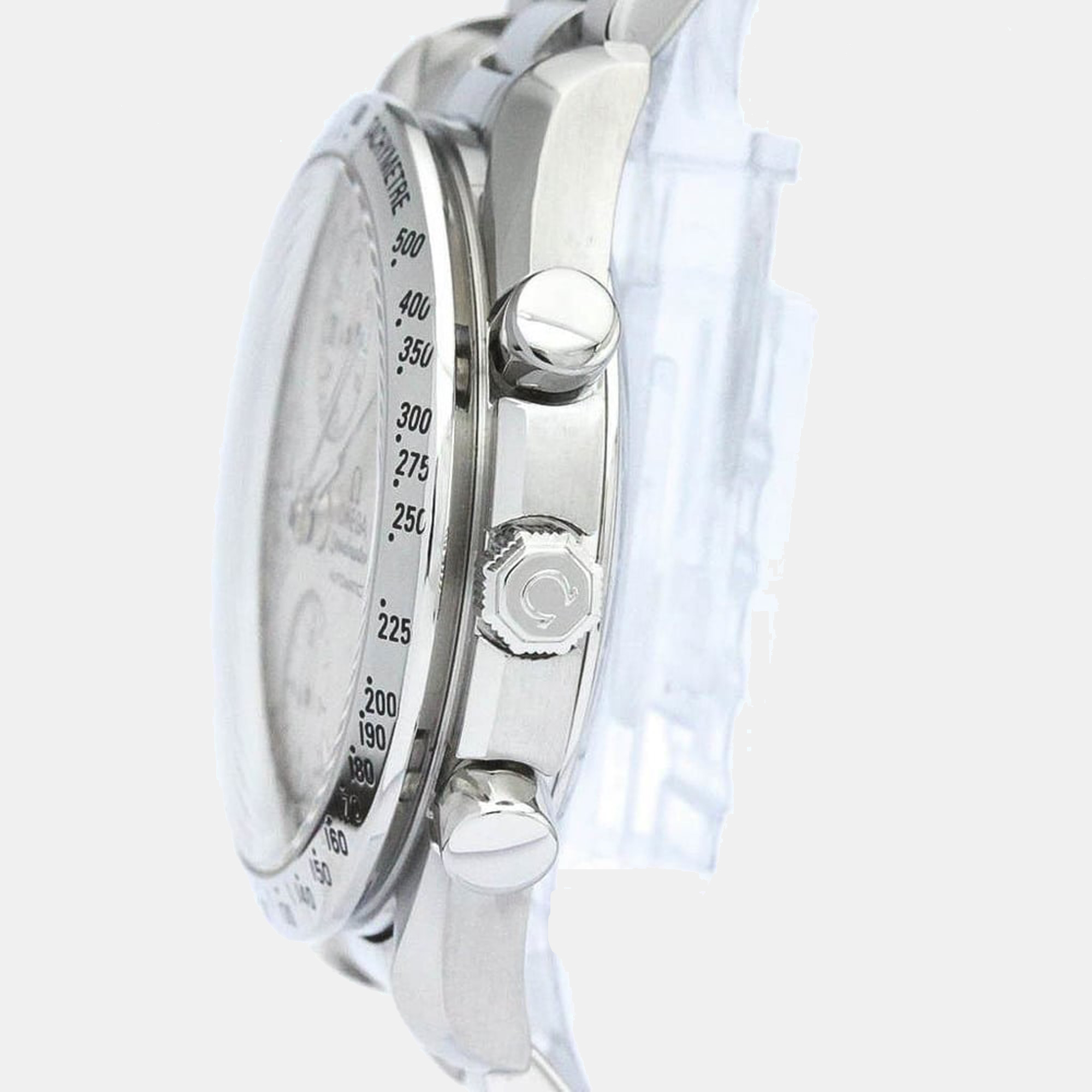 

Omega Silver Stainless Steel Speedmaster 3523.30 Men's Wristwatch 39 mm