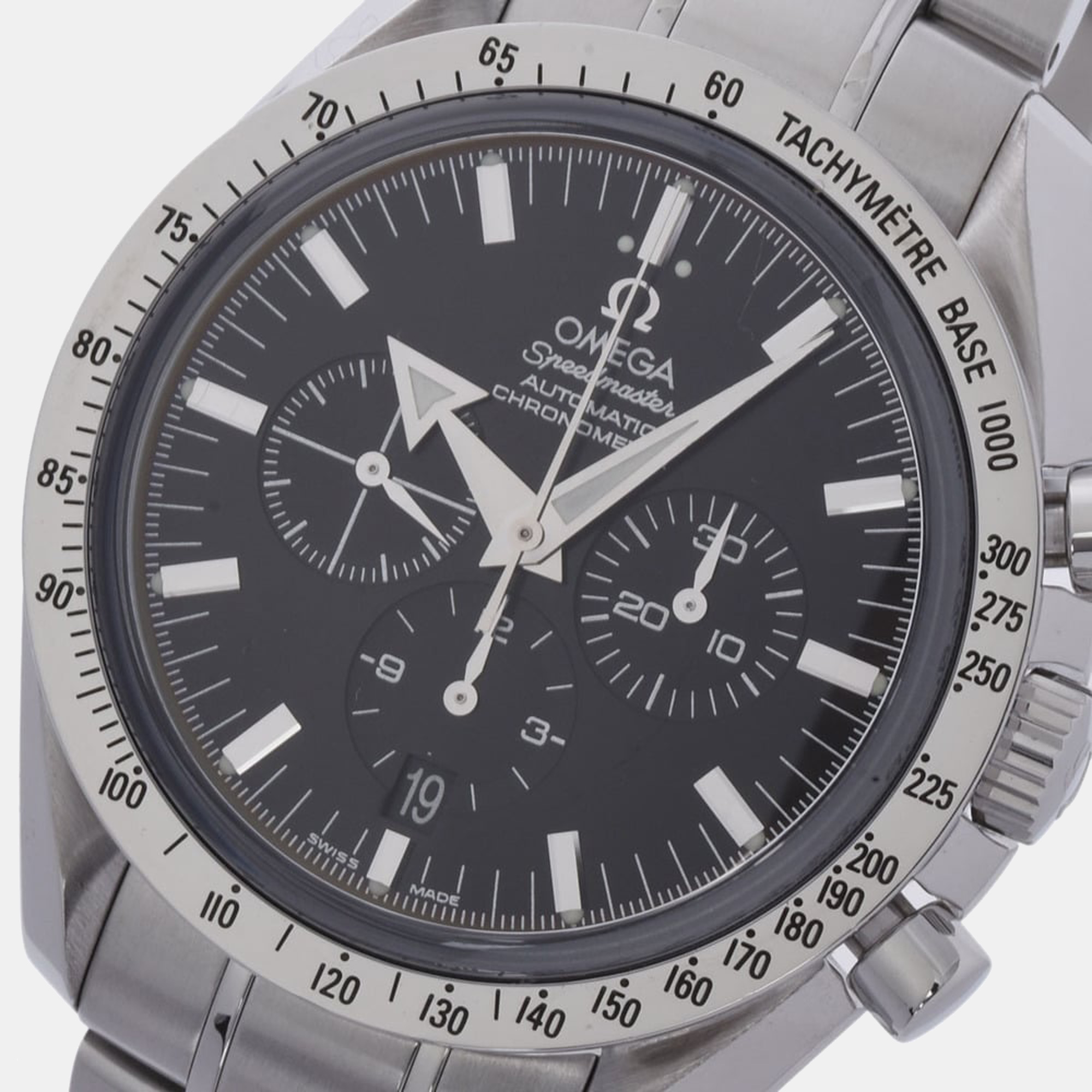 

Omega Black Stainless Steel Speedmaster 3551.50 Men's Wristwatch 42 mm