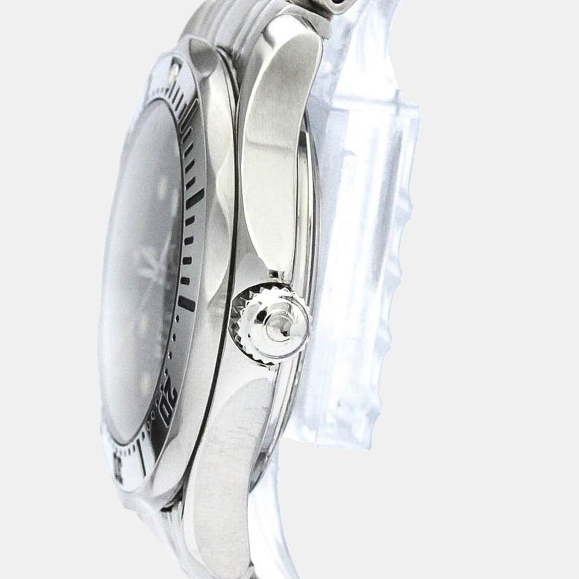 

Omega Blue Stainless Steel Seamaster 2552.8 Automatic Men's Wristwatch