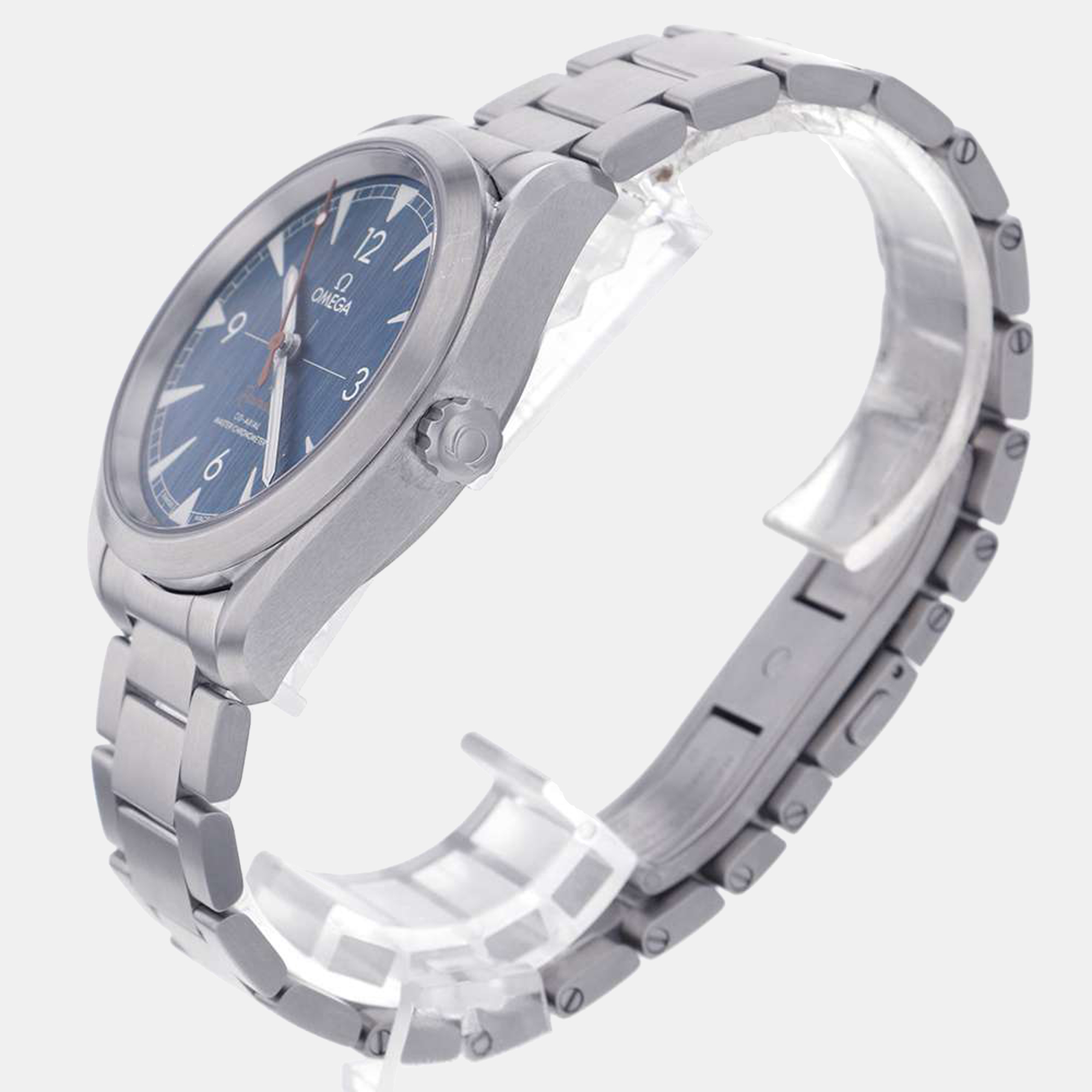 

Omega Blue Stainless Steel Seamaster 220.10.40.20.03.001 Automatic Men's Wristwatch 40 mm