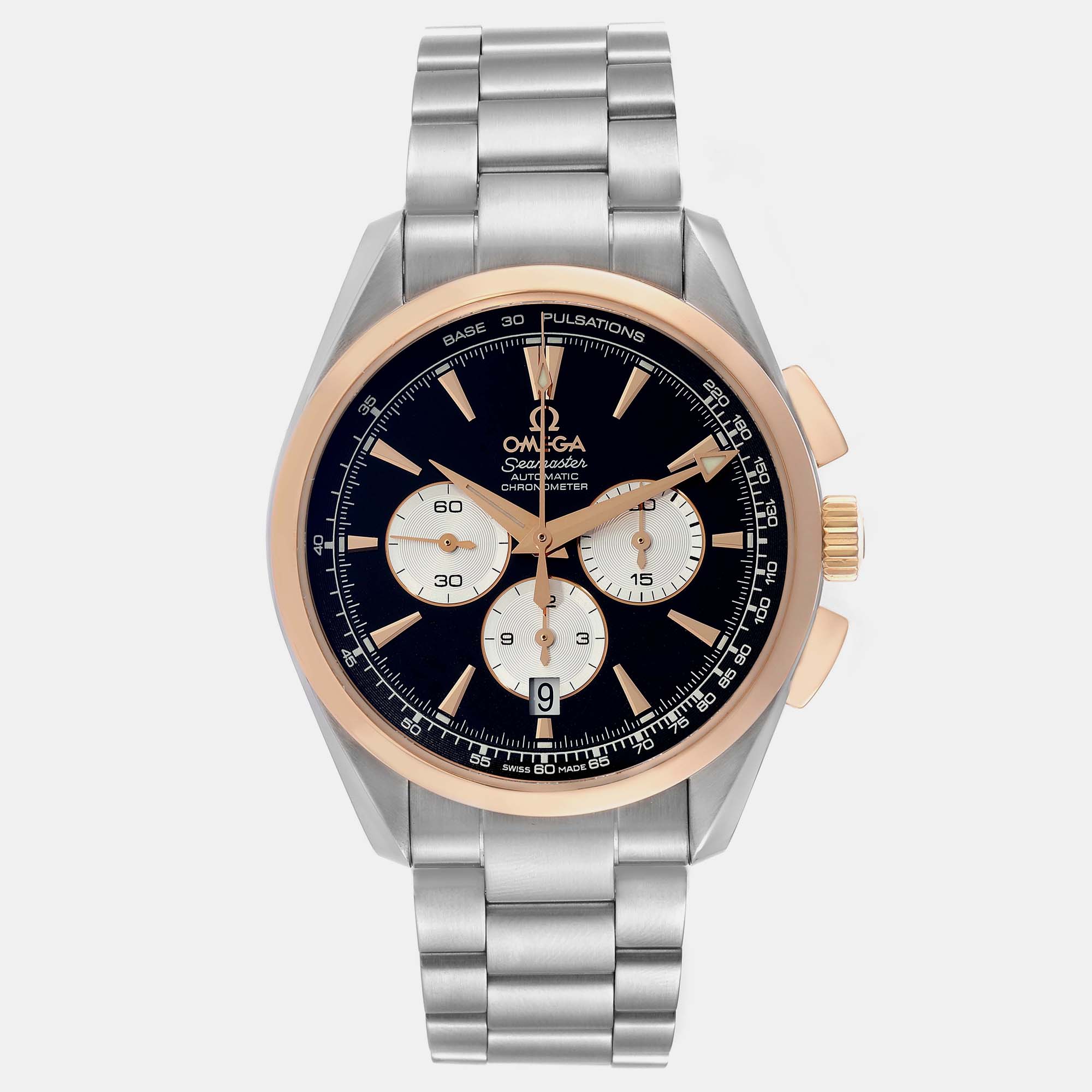 The charm of a finely crafted wristwatch accompanies the wearer through the years and to any occasion they have a date for. It is this charm infused with timeless luxury that makes this Omega wristwatch such an incredible pick.
