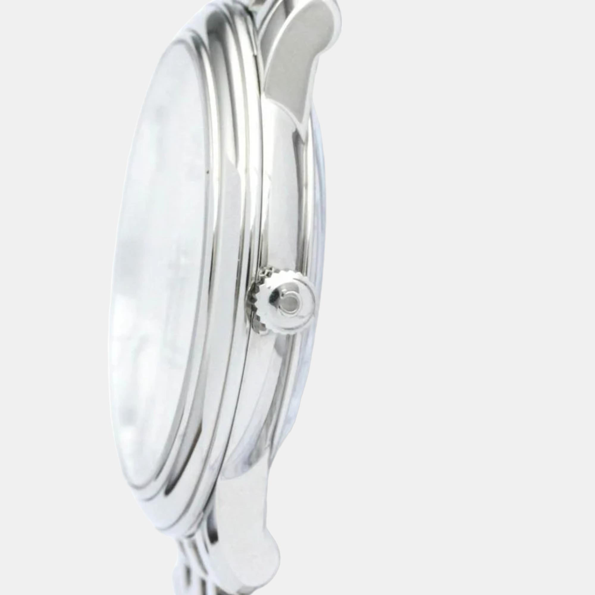 

Omega Silver Stainless Steel De Ville 4500.31 Automatic Men's Wristwatch 34 mm