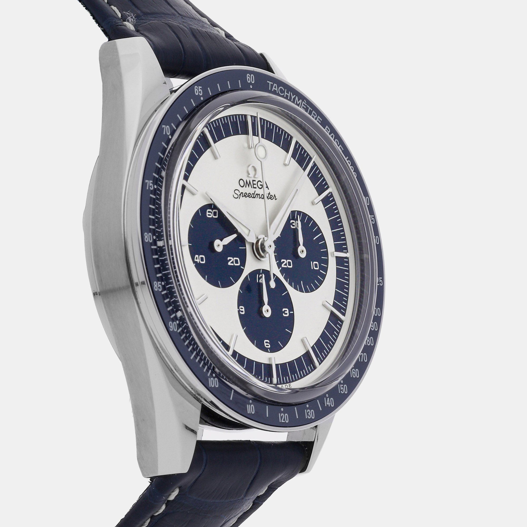 

Omega Silver Stainless Steel Speedmaster 311.33.40.30.02.001 Manual Winding Men's Wristwatch 39 mm
