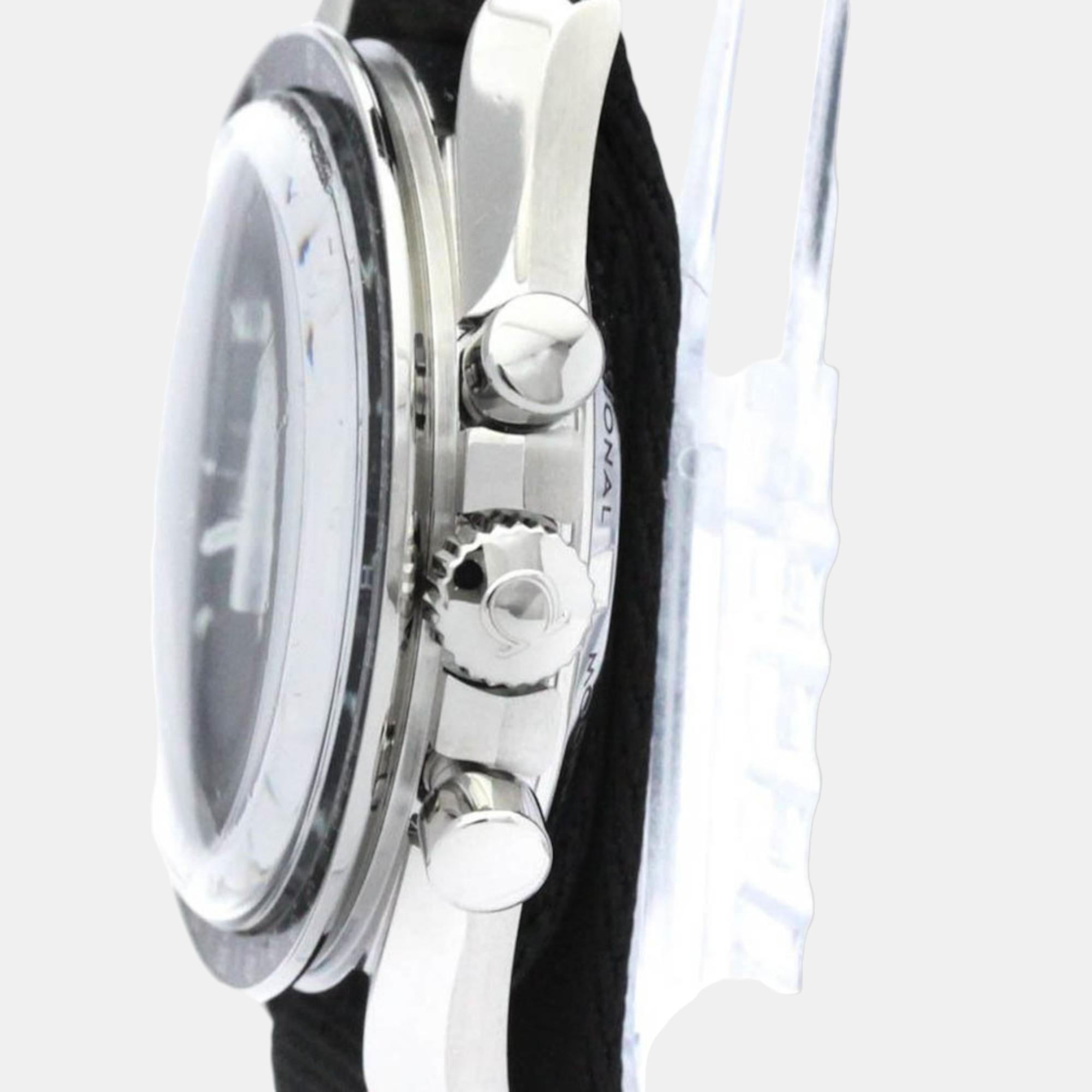 

Omega Black Stainless Steel Speedmaster 311.33.42.30.01.001 Manual Winding Men's Wristwatch 42 mm