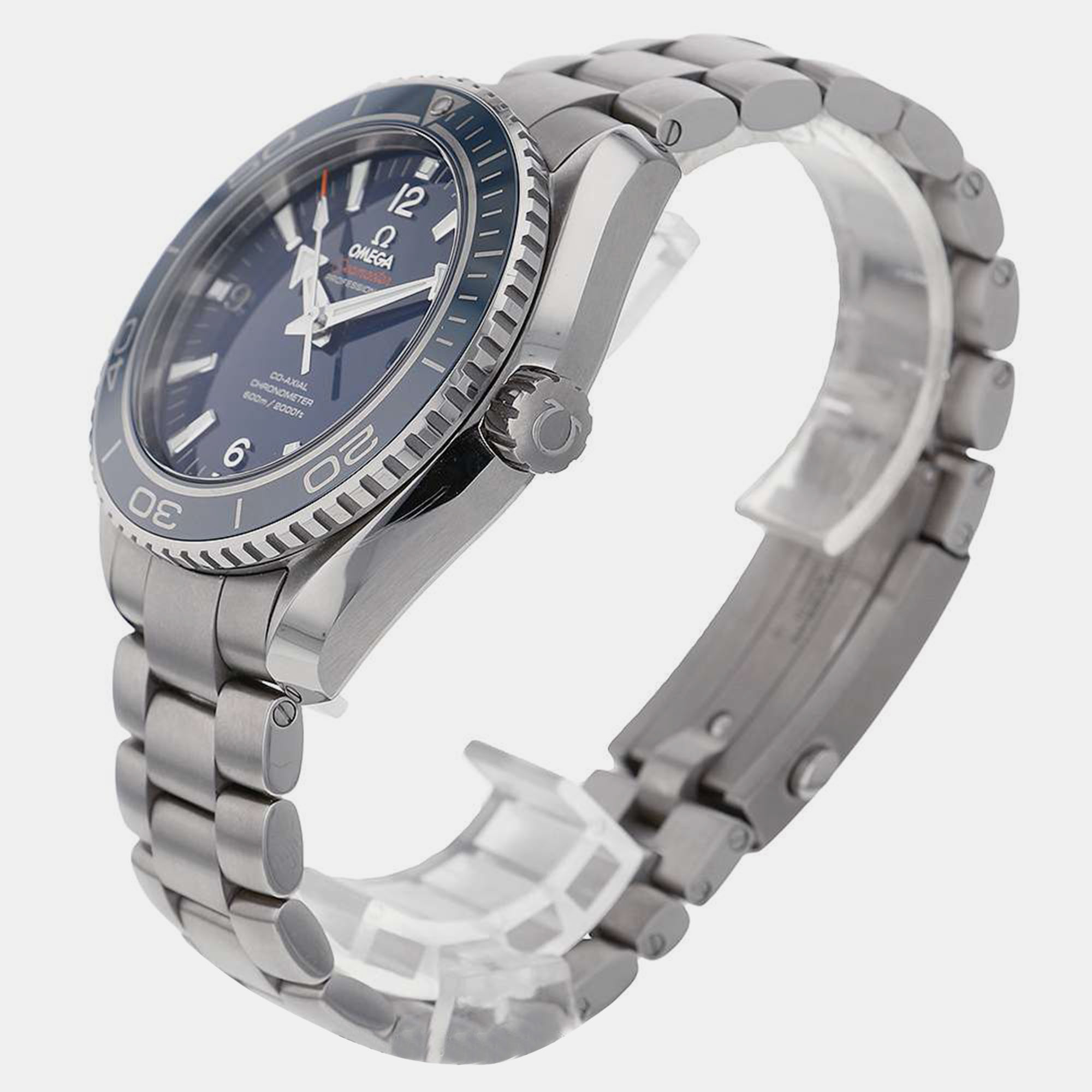 

Omega Blue Titanium Seamaster Planet Ocean 232.90.46.21.03.001 Automatic Men's Wristwatch 45.5 mm