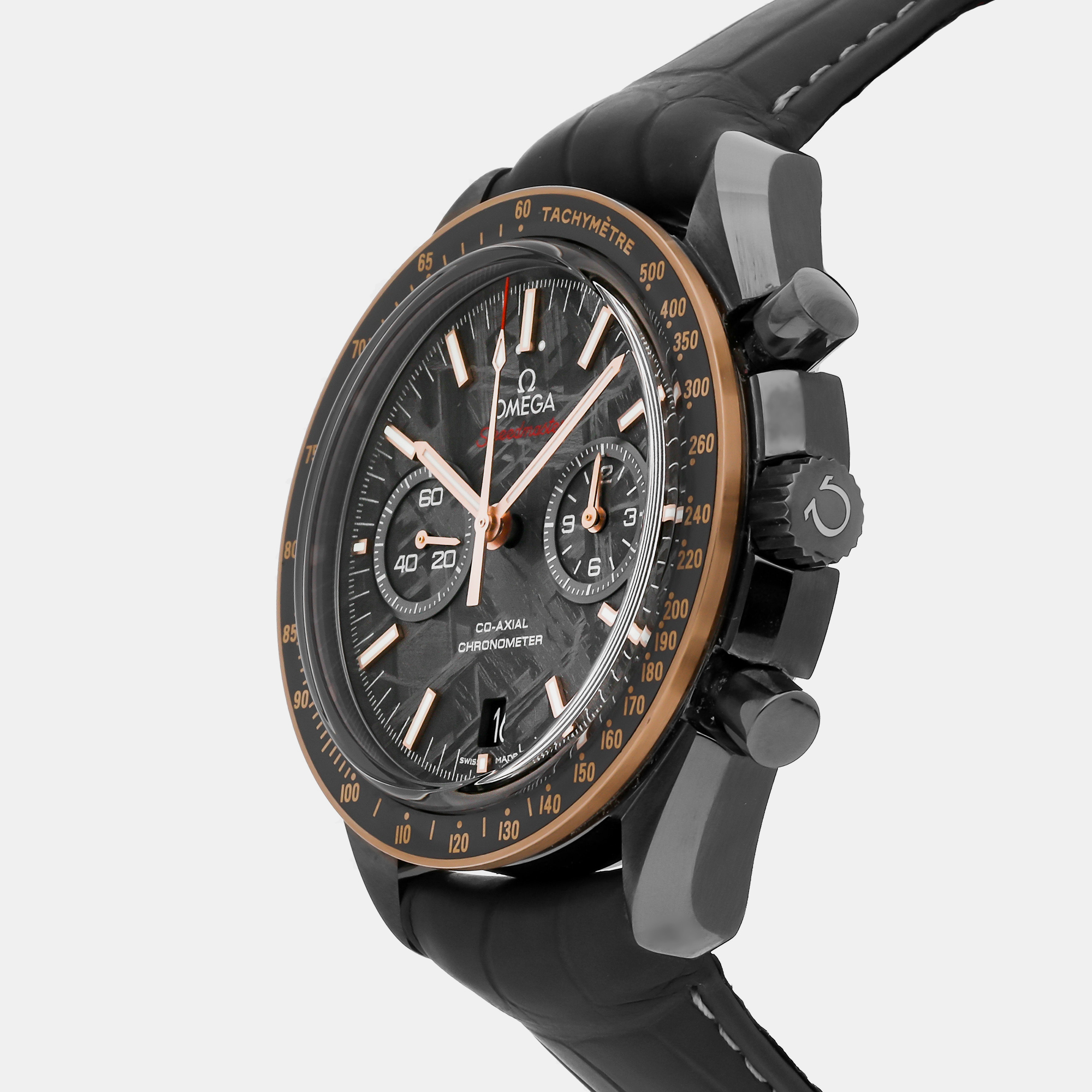 

Omega Grey Stainless Steel Speedmaster 311.63.44.51.99.001 Automatic Men's Wristwatch 44 mm