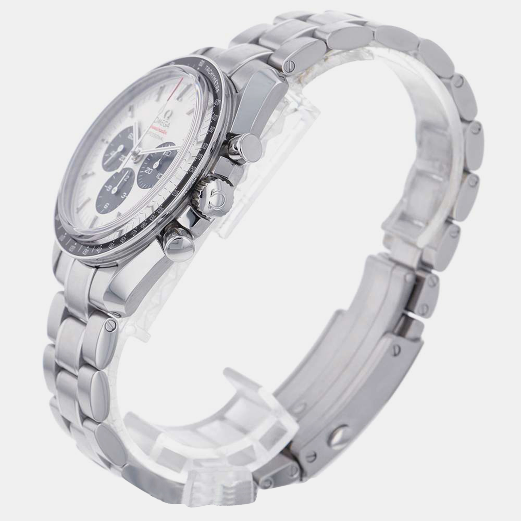 

Omega Silver Stainless Steel Speedmaster 522.30.42.30.04.001 Manual Winding Men's Wristwatch 42 mm