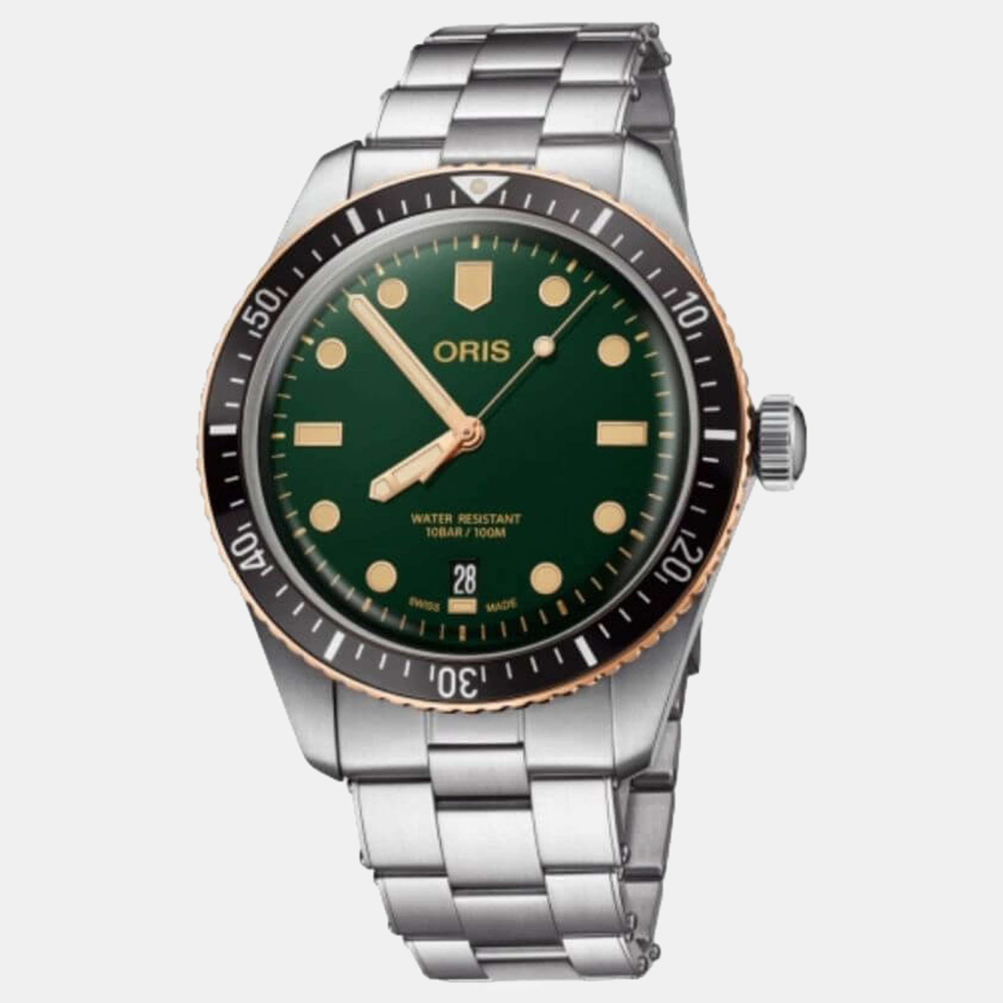 

Oris Green Bronze Stainless Steel Divers Sixty-Five