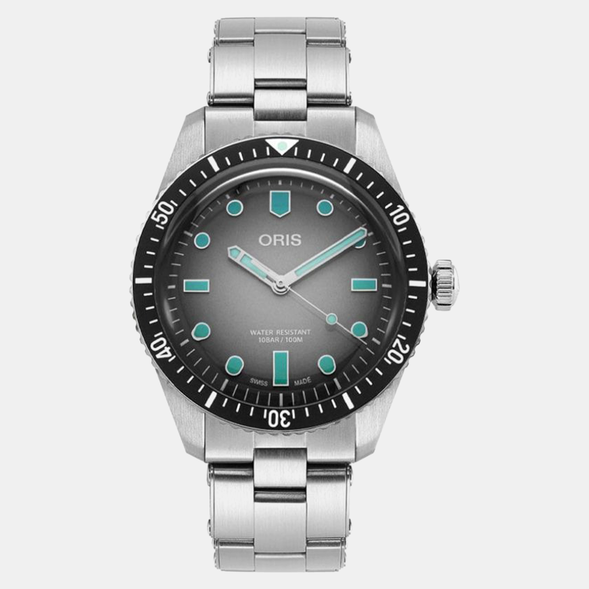 

Oris Grey Stainless Steel Divers Sixty-Five