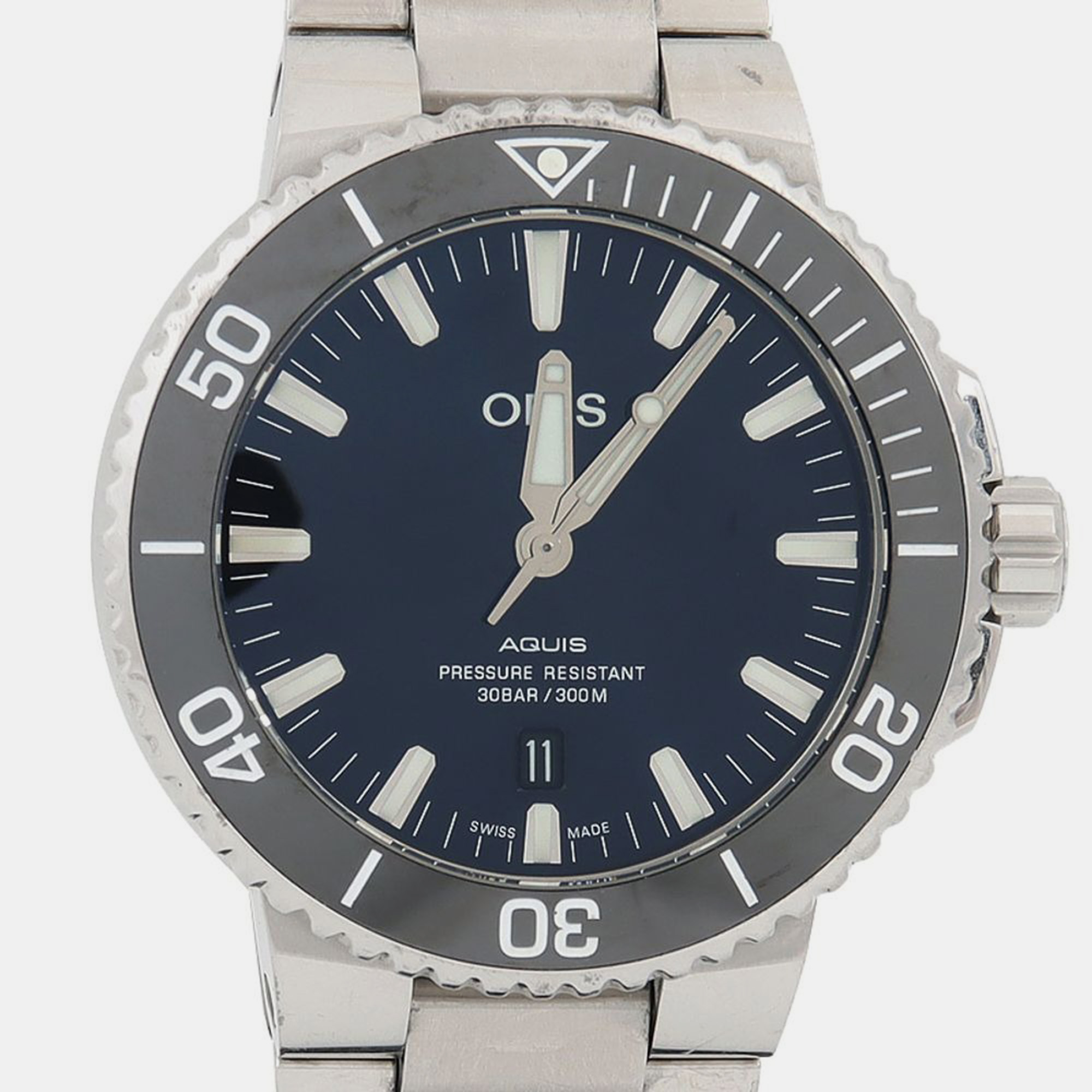 

Oris Aquis Automatic Stainless Steel Men's Wristwatch, Black