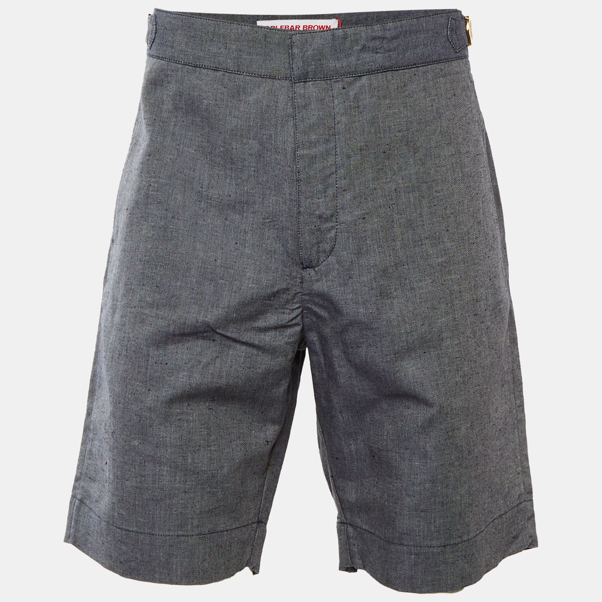 

Orlebar Brown Navy Blue Cotton & Linen Shorts L