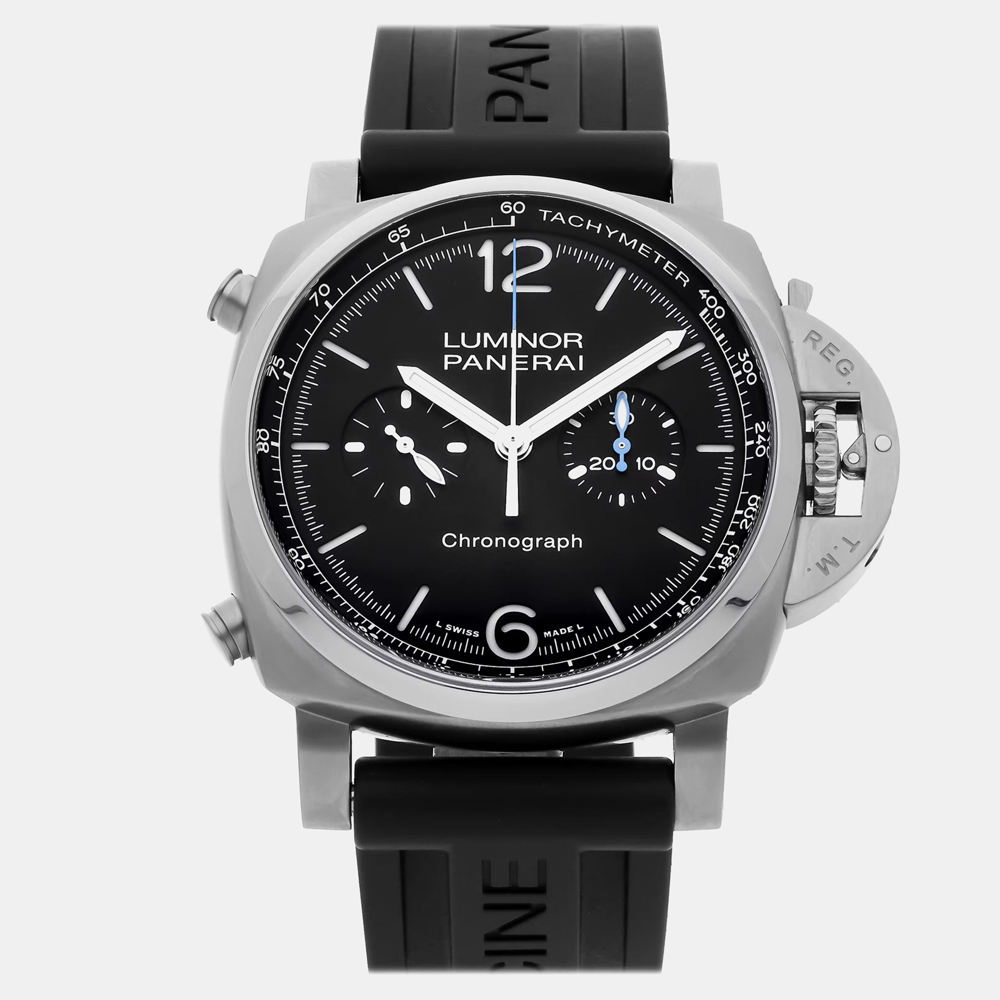 This authentic Panerai watch is characterized by skillful craftsmanship and understated charm. Meticulously constructed to tell time in an elegant way it comes in a sturdy case and flaunts a seamless blend of innovative design and flawless style.