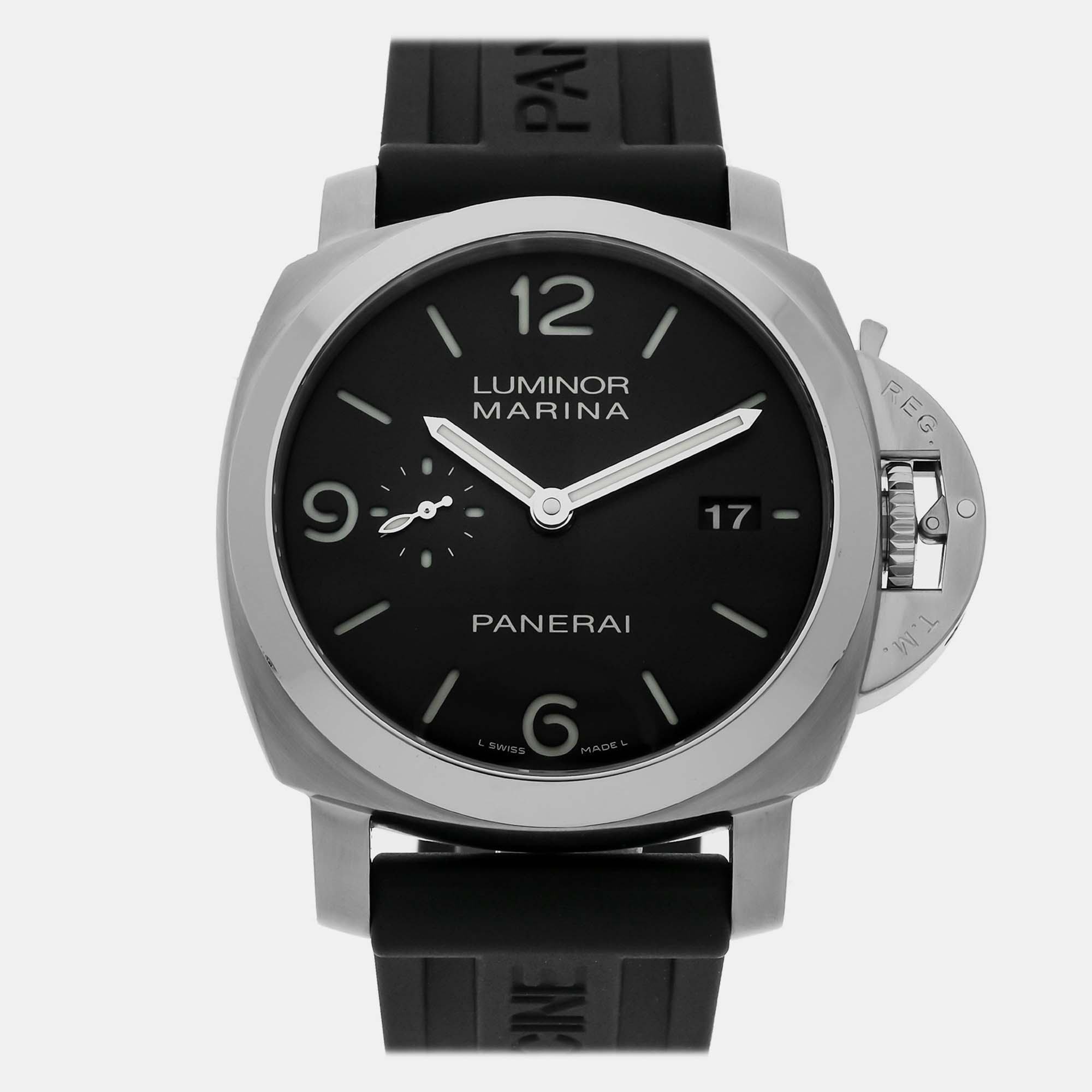 

Pre-Owned Panerai Luminor Marina 1950 3 Days PAM 1312, Black