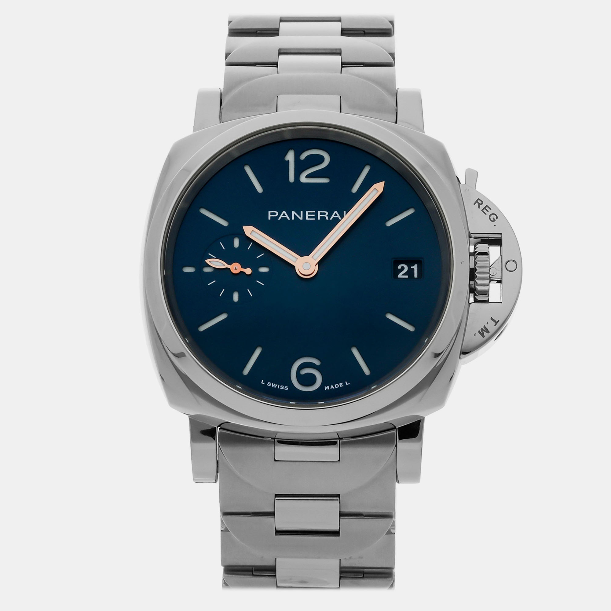 

Pre-Owned Panerai Luminor Due PAM 1123 38 mm, Black