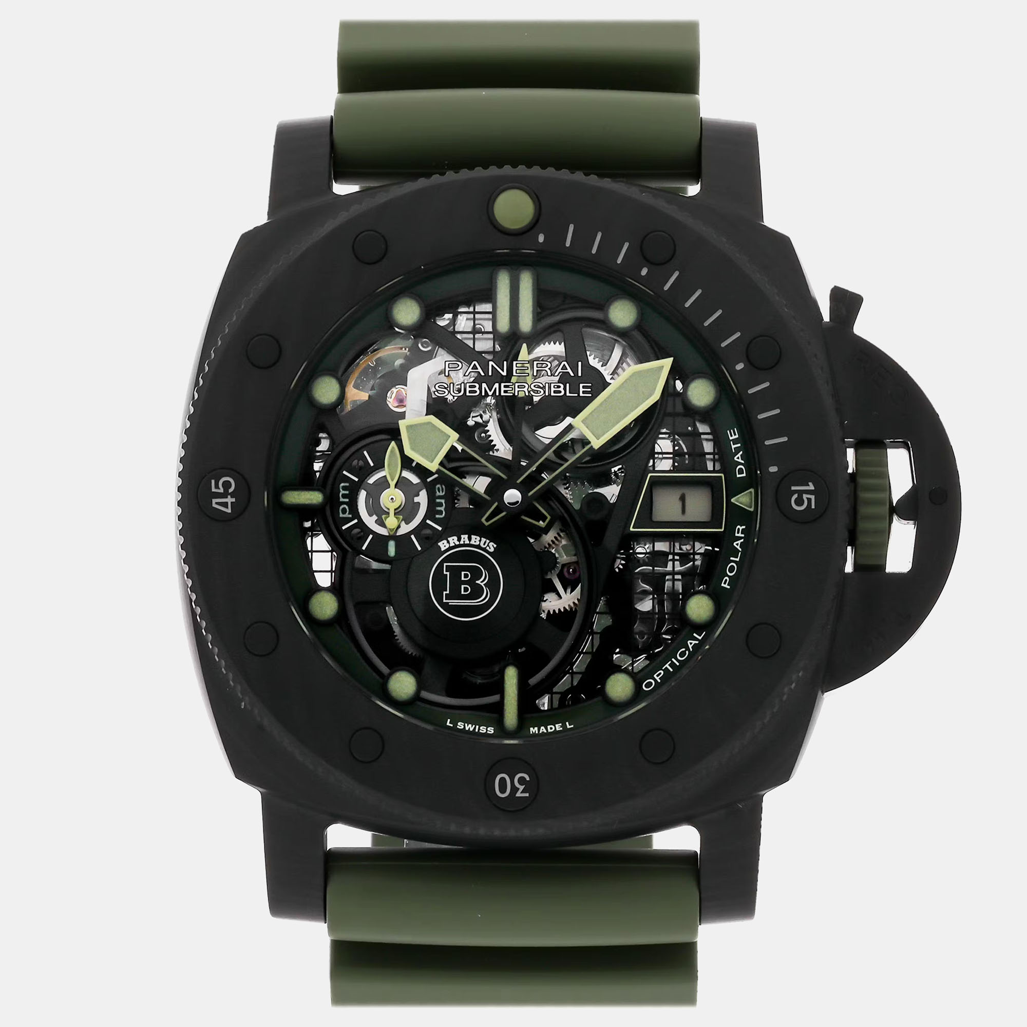 

Pre-Owned Panerai Submersible S Brabus Edition 47 mm, Black