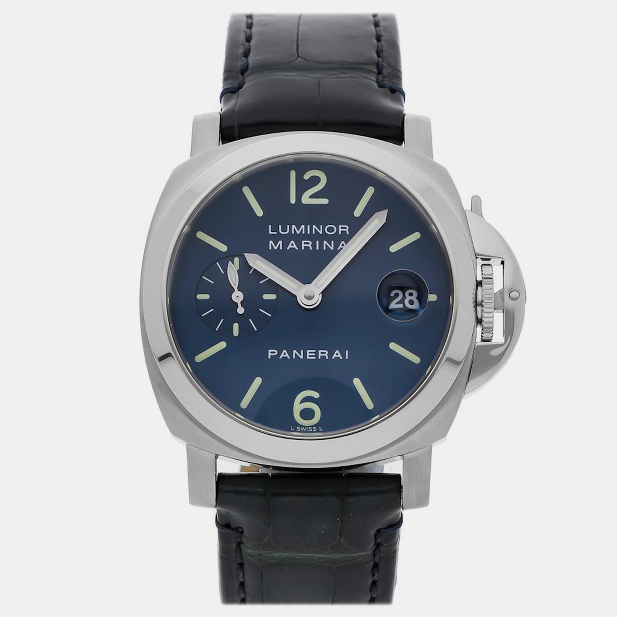 

Pre-Owned Panerai Luminor PAM 119 40 mm, Blue