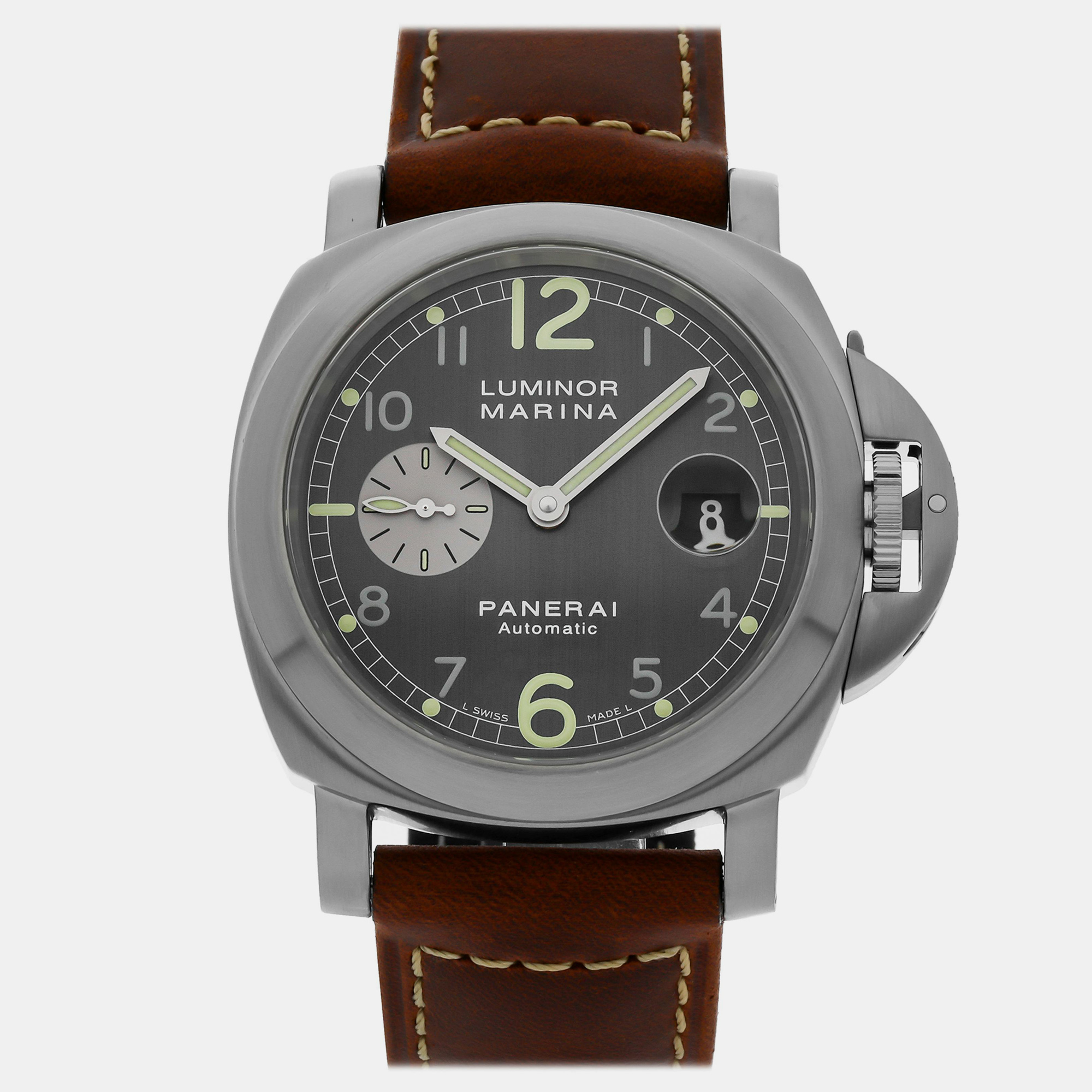 

Pre-Owned Panerai Luminor Marina 44 mm, Grey