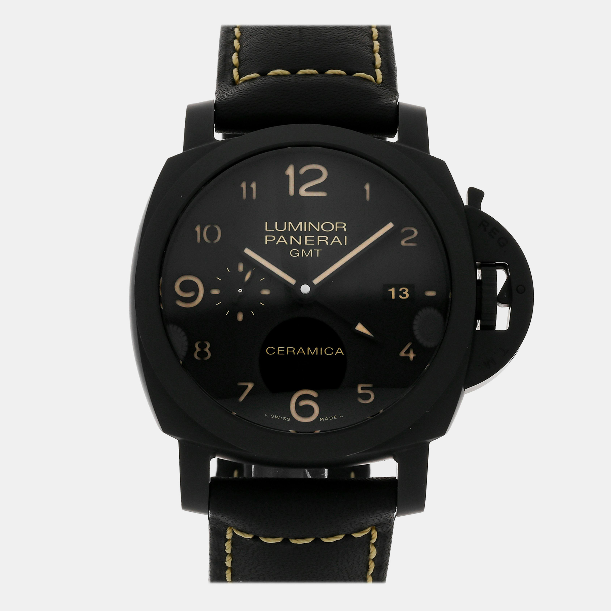 

Pre-Owned Panerai Luminor 1950 3 Days GMT44 mm, Black