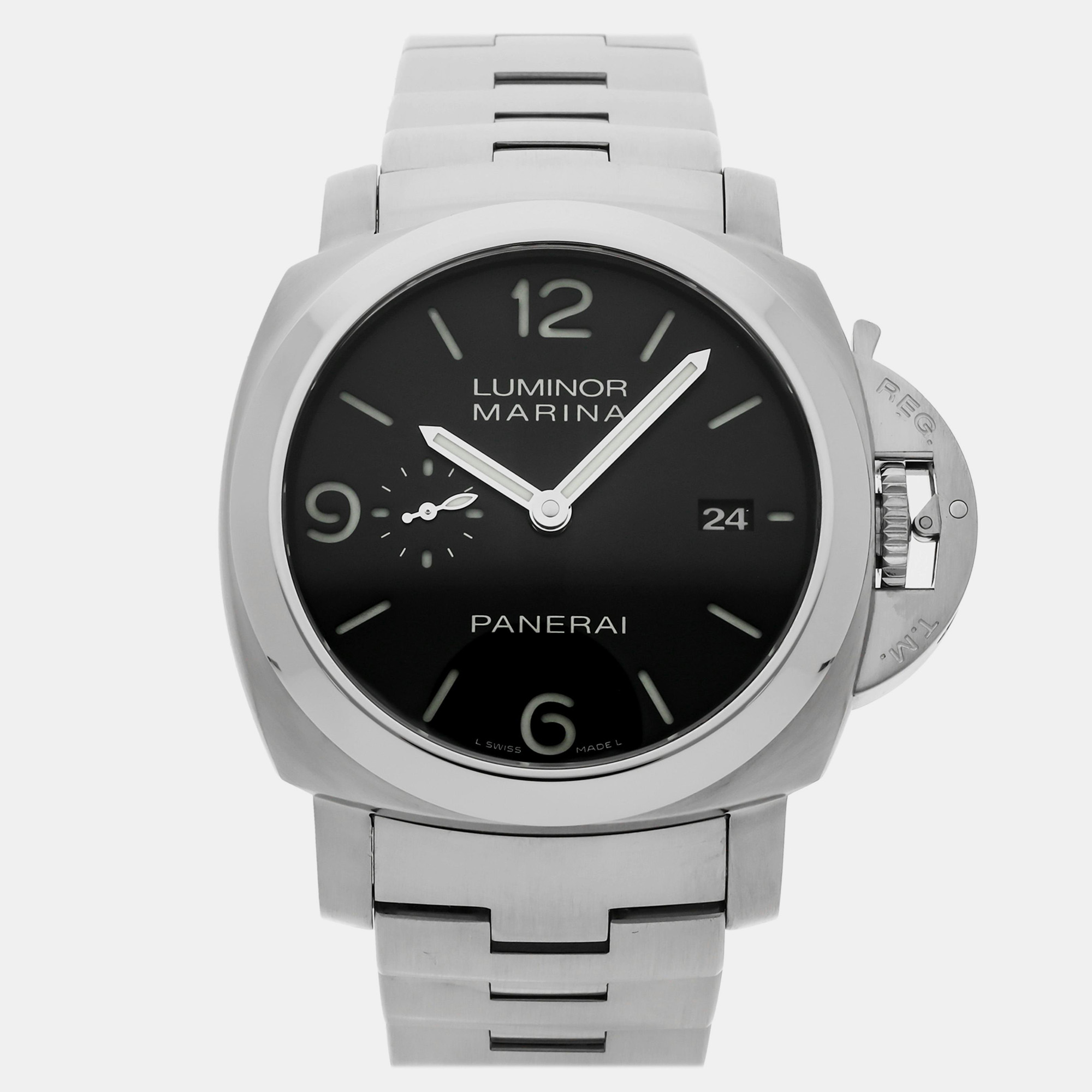 

Pre-Owned Panerai Luminor Marina 1950 3 Days PAM 328 44 mm, Black