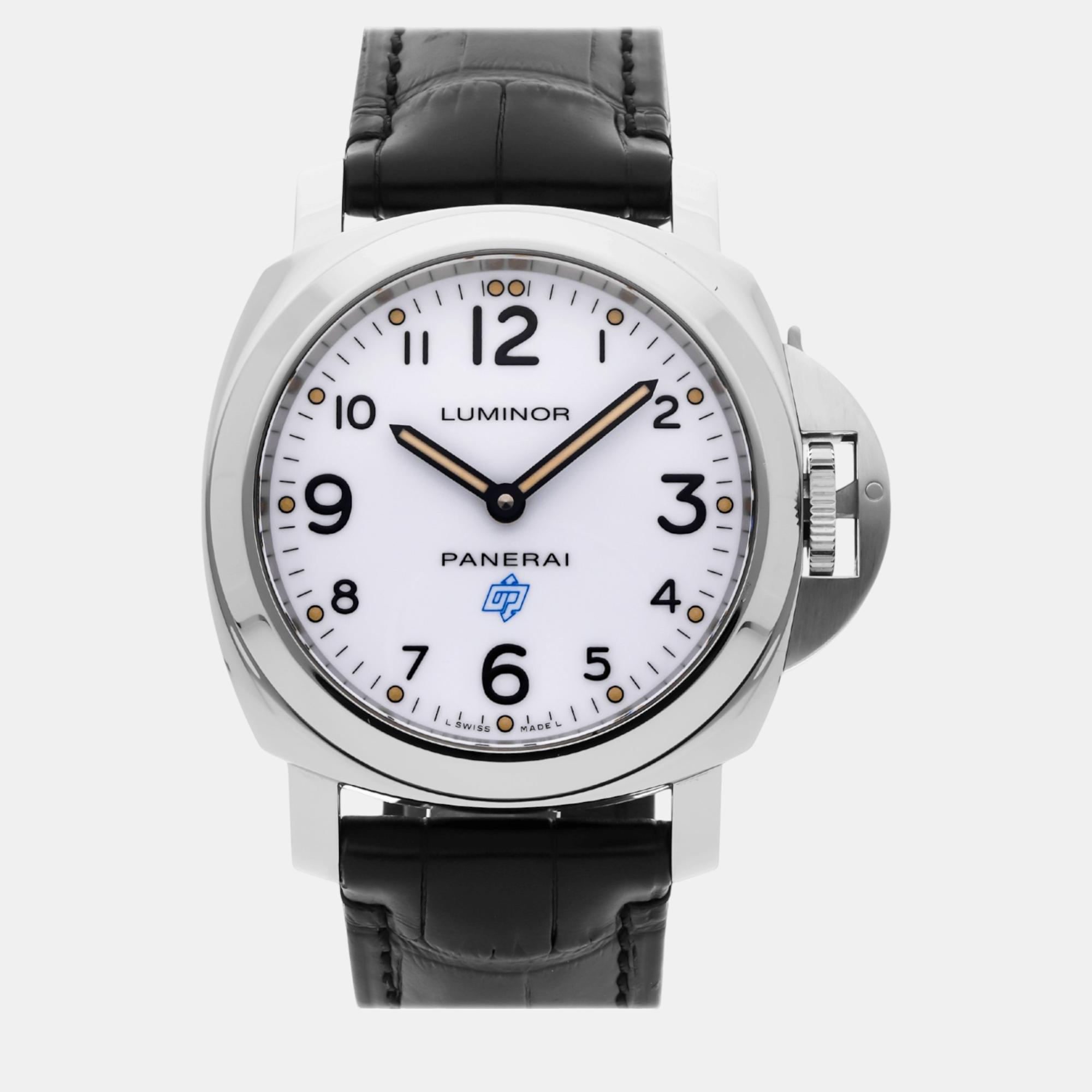 

Pre-Owned Panerai Luminor Base PAM 630, White